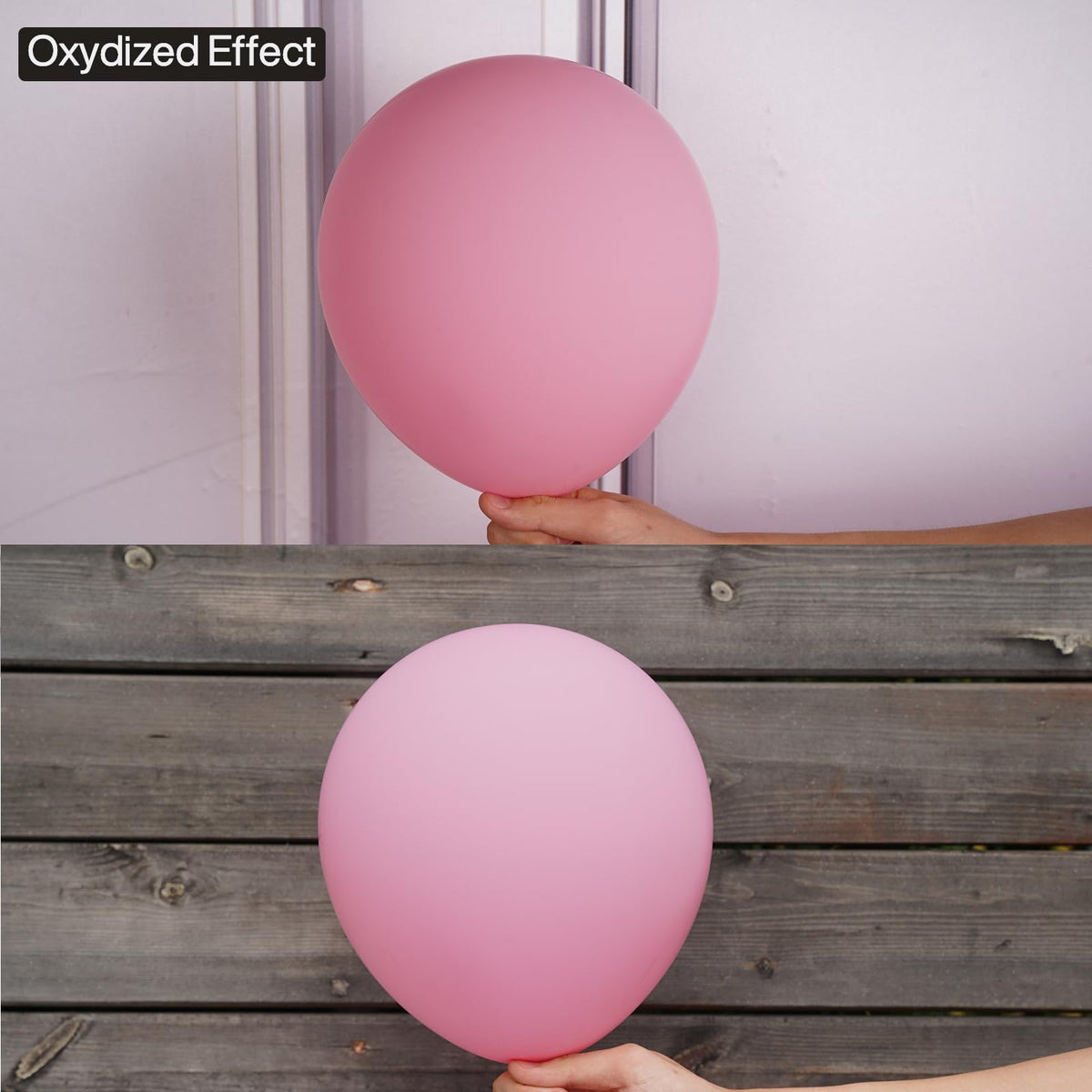 Partywoo Pastel Pink Balloons 140 Pcs Pink Balloons Different Sizes P