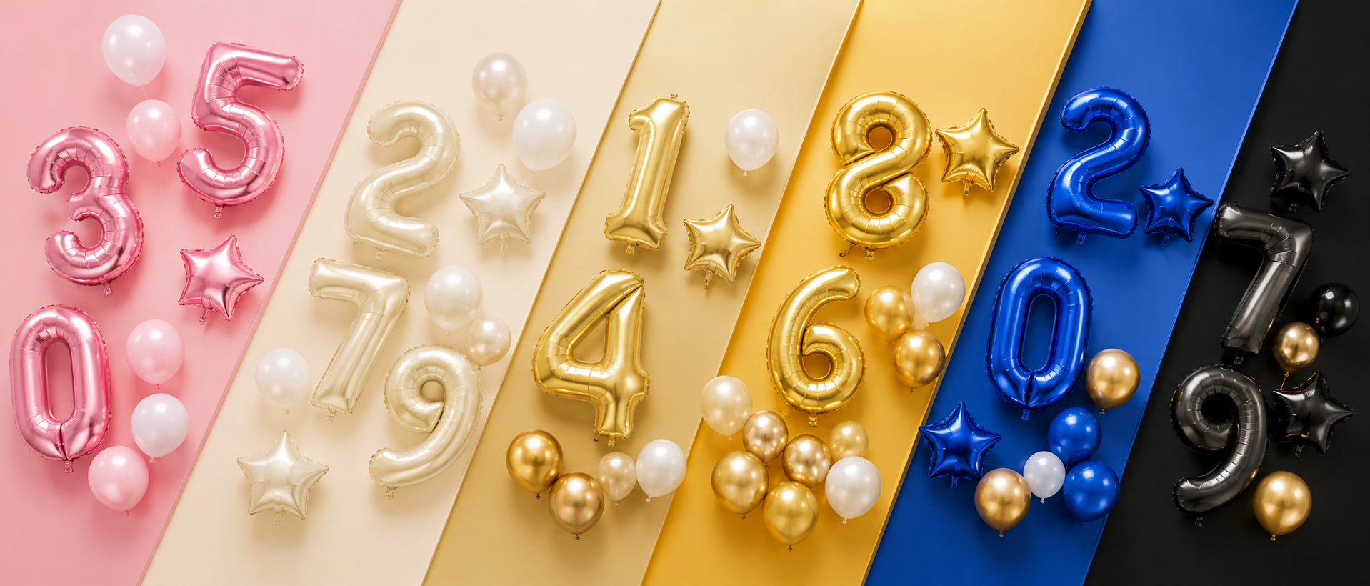Number Balloon Set