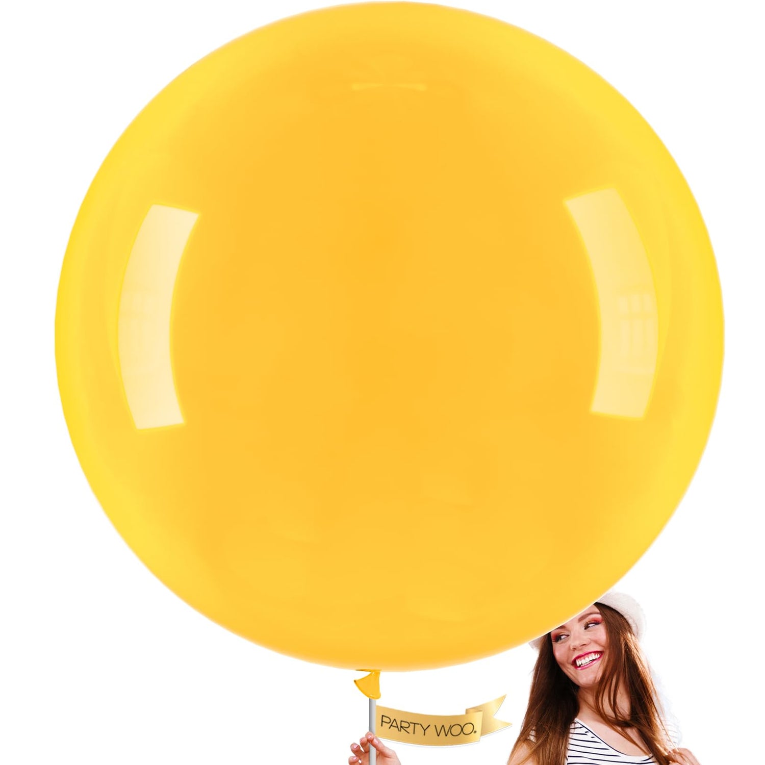 Yellow-Y10 Balloons 4pcs (36 inch)