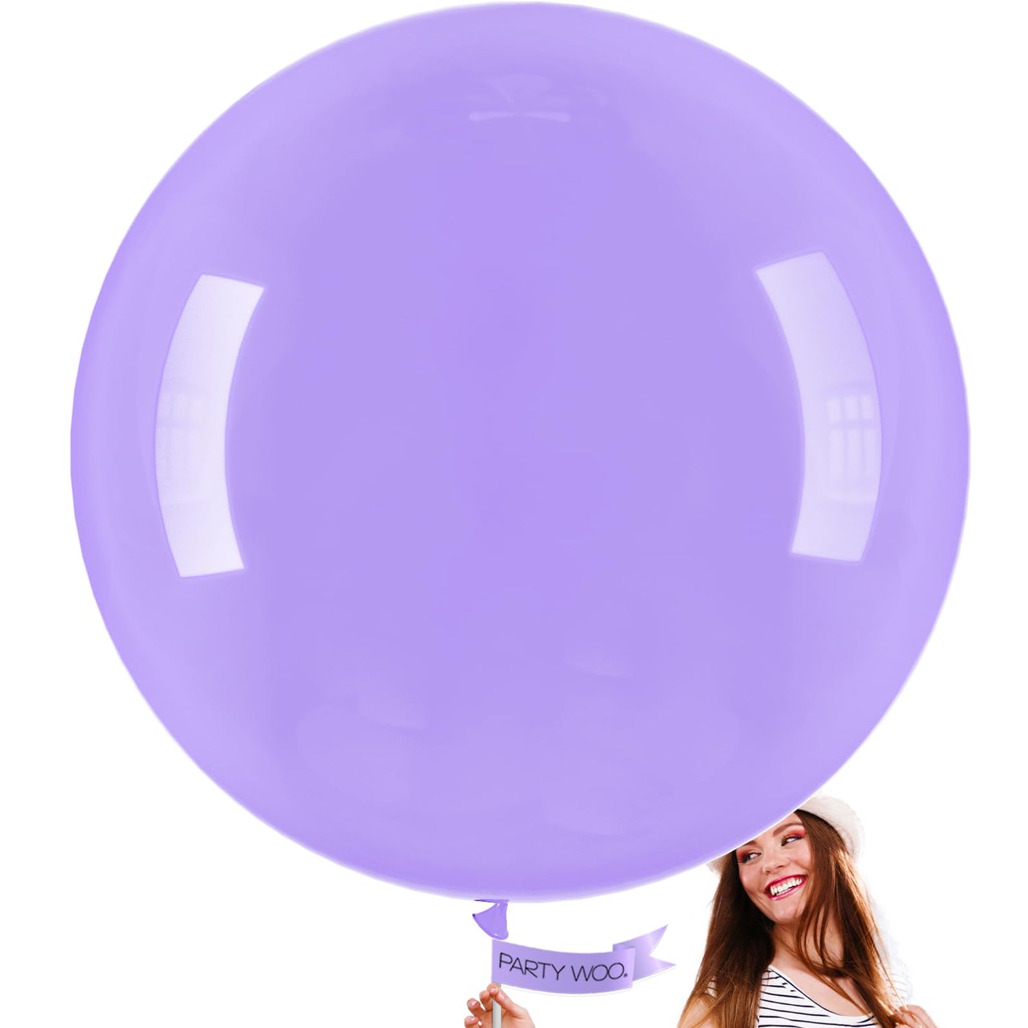Macaron Purple-Q10 Balloons 4pcs (36 inch)