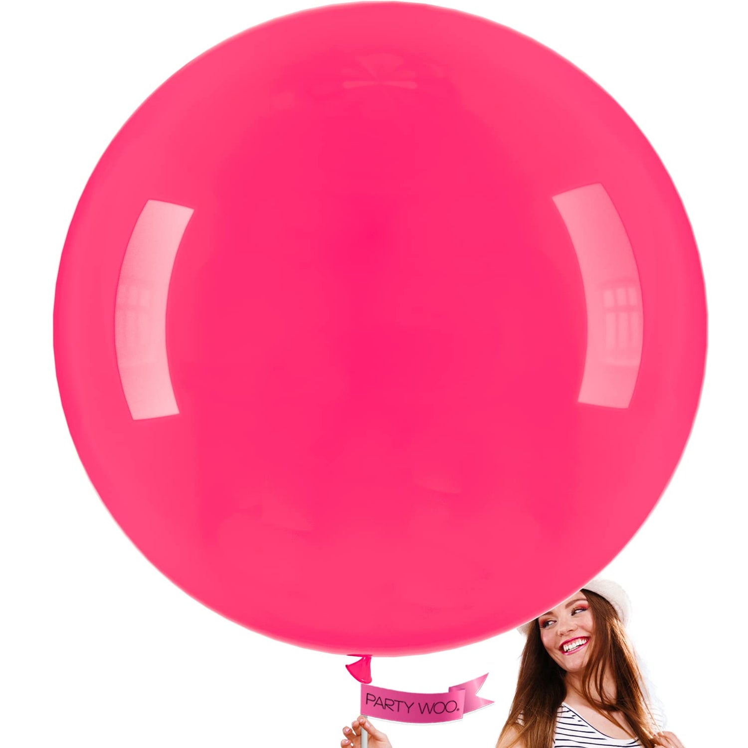 Pink-Y12 Balloons 4pcs (36 inch)