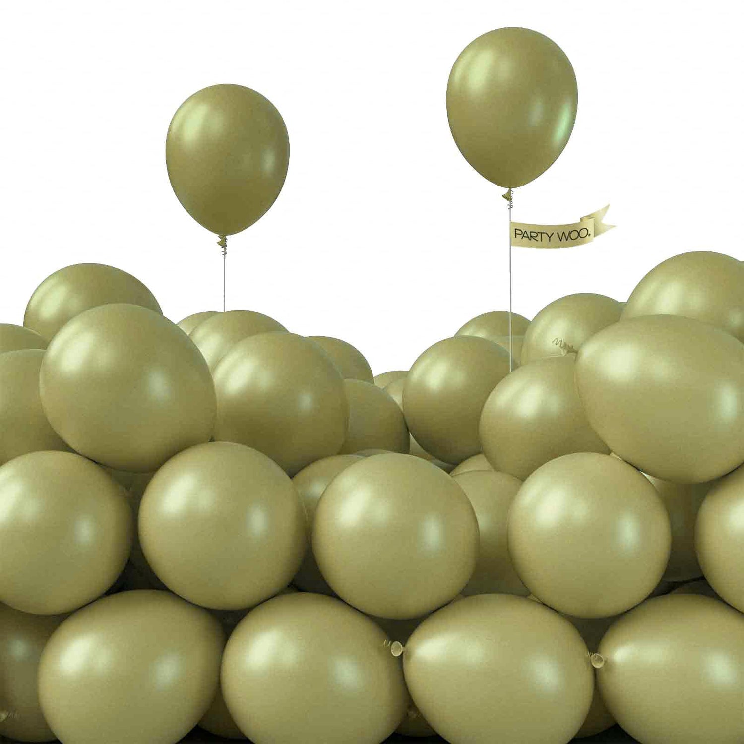 Green-F11 Balloons 100pcs (5 inch)