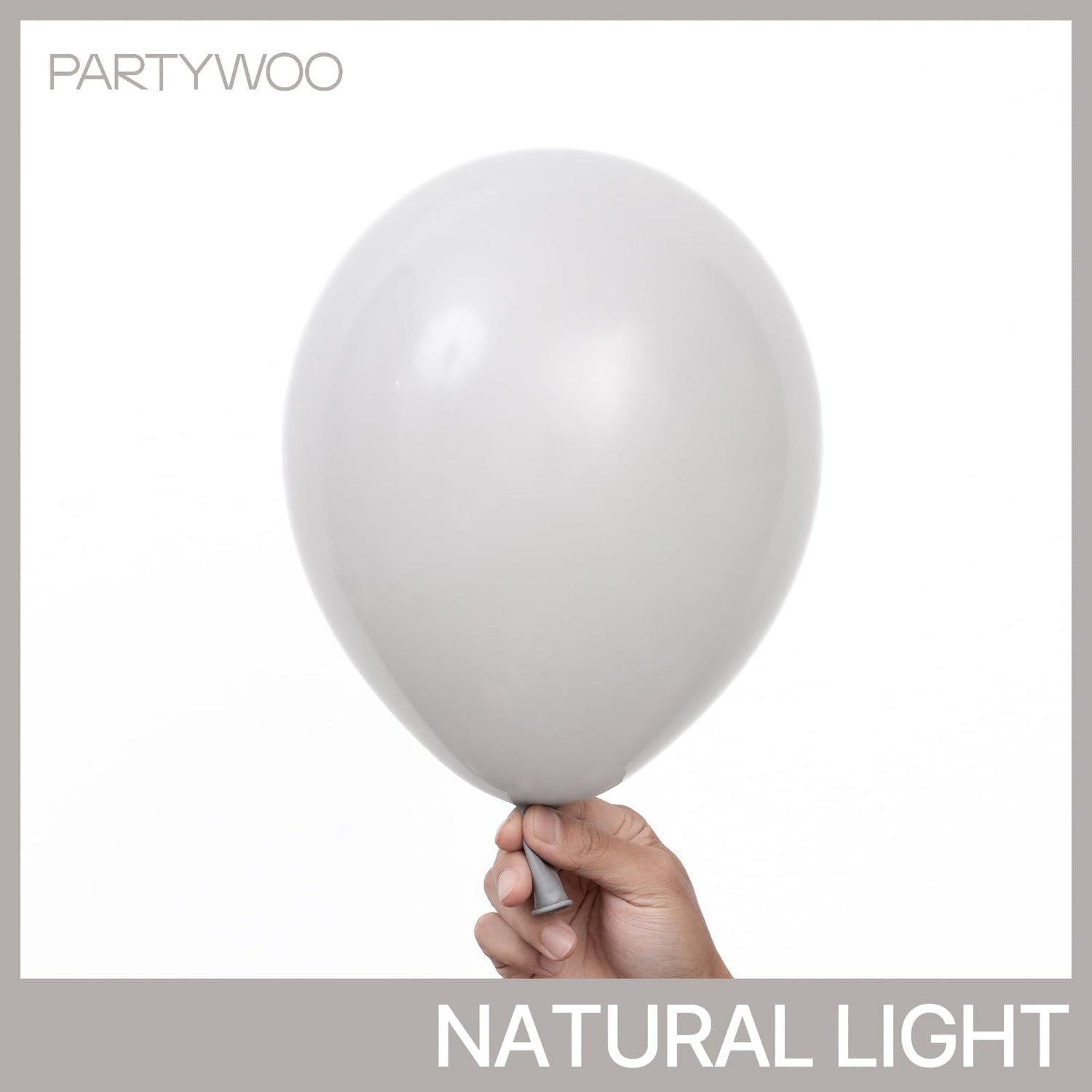 Gray-Y76 Balloons 50pcs (12 inch)