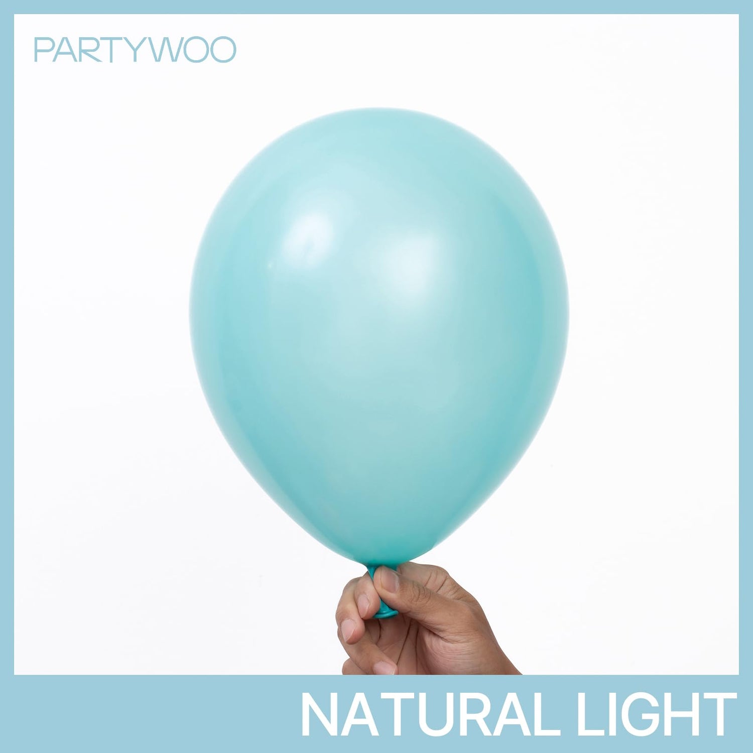 PartyWoo Pearl Teal Balloons 50 pcs 12 Inch Pearl Aqua Blue Turquoise Dark Teal Balloons for Graduation Wedding Baby Shower Bridal Shower Gender Reveal Mermaid Birthday Party Decorations Teal-Z13
