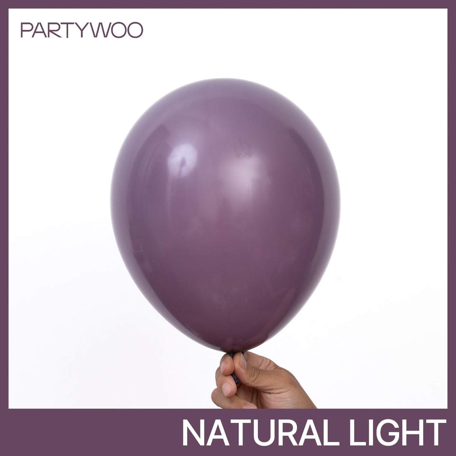 Purple-F50 Balloons 50pcs (12 inch)