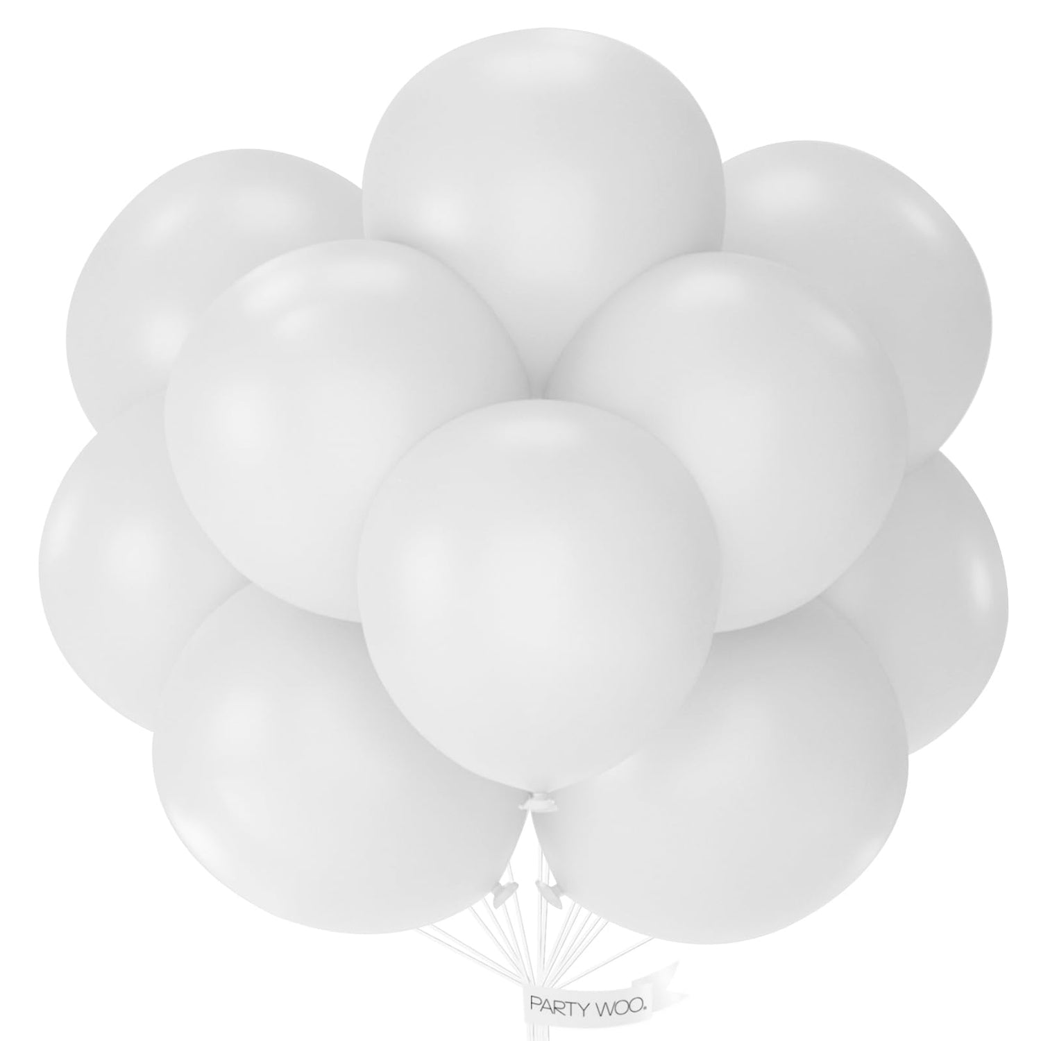 White-Y13 Balloons 20pcs (18 inch)