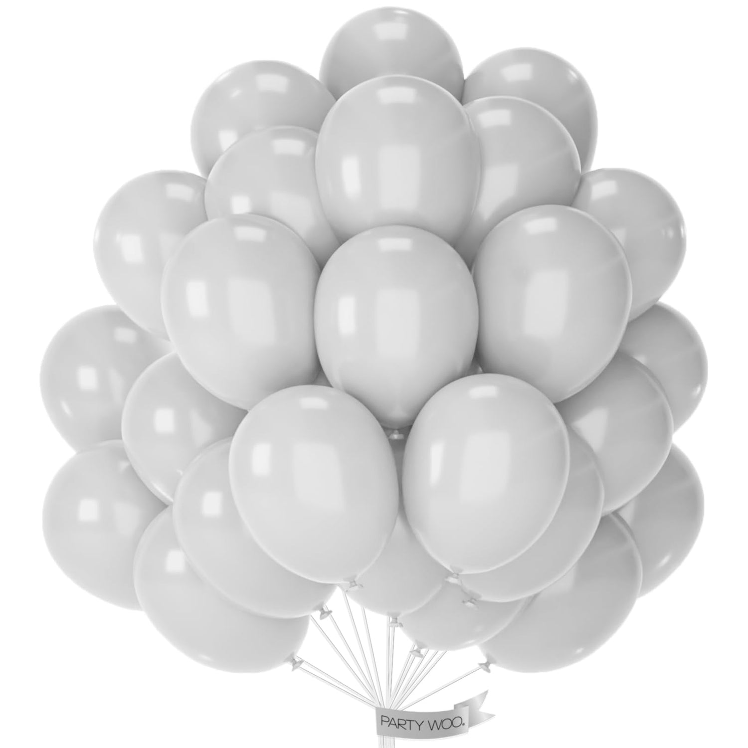 Gray-Y76 Balloons 50pcs (12 inch)