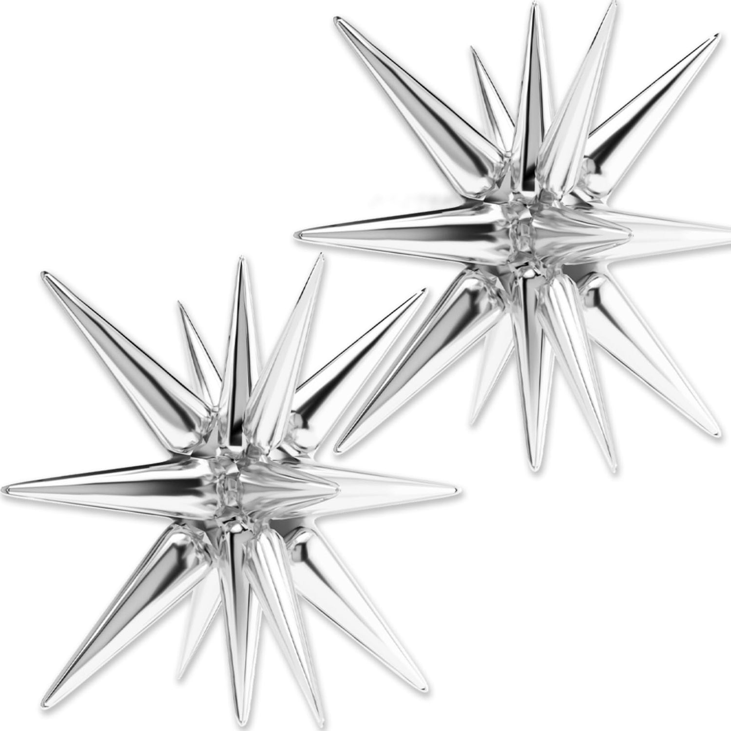 Silver-LG02 Foil Balloons 2pcs (42 inch)
