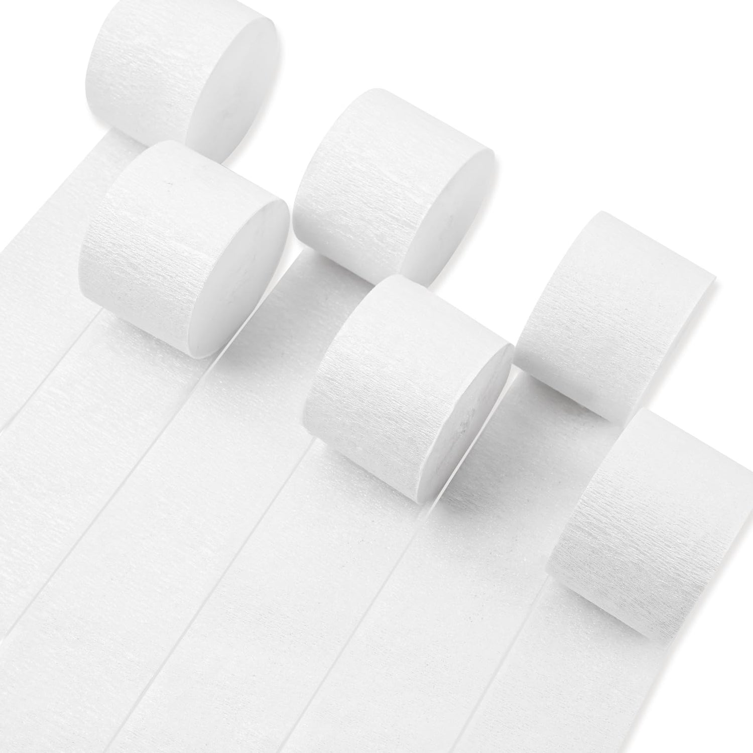 White-521 Crepe Paper 6pcs