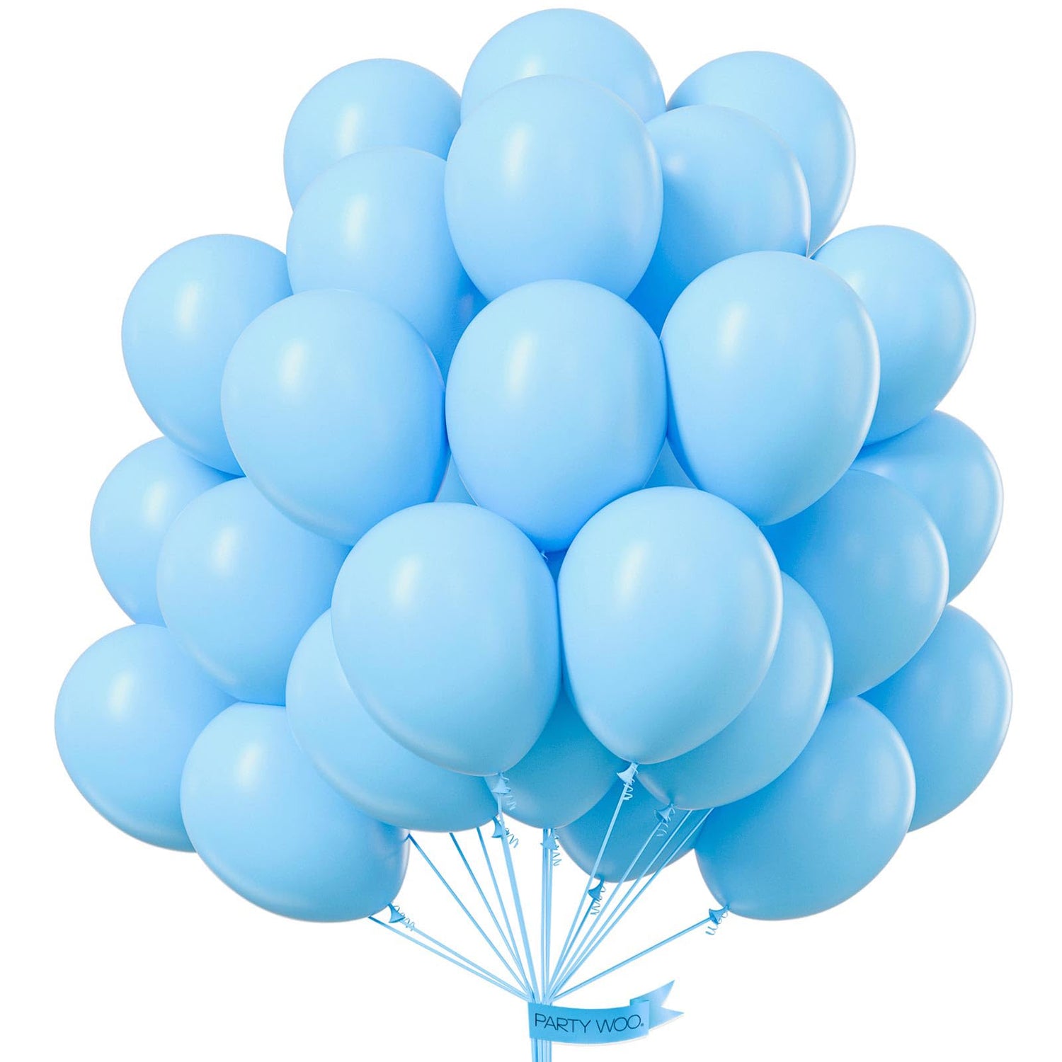 Blue-Y4 Balloons 50pcs (12 inch)
