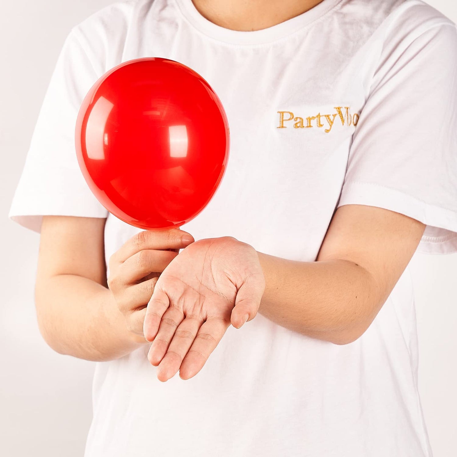 Red-Y57 Balloons 100pcs (5 inch)