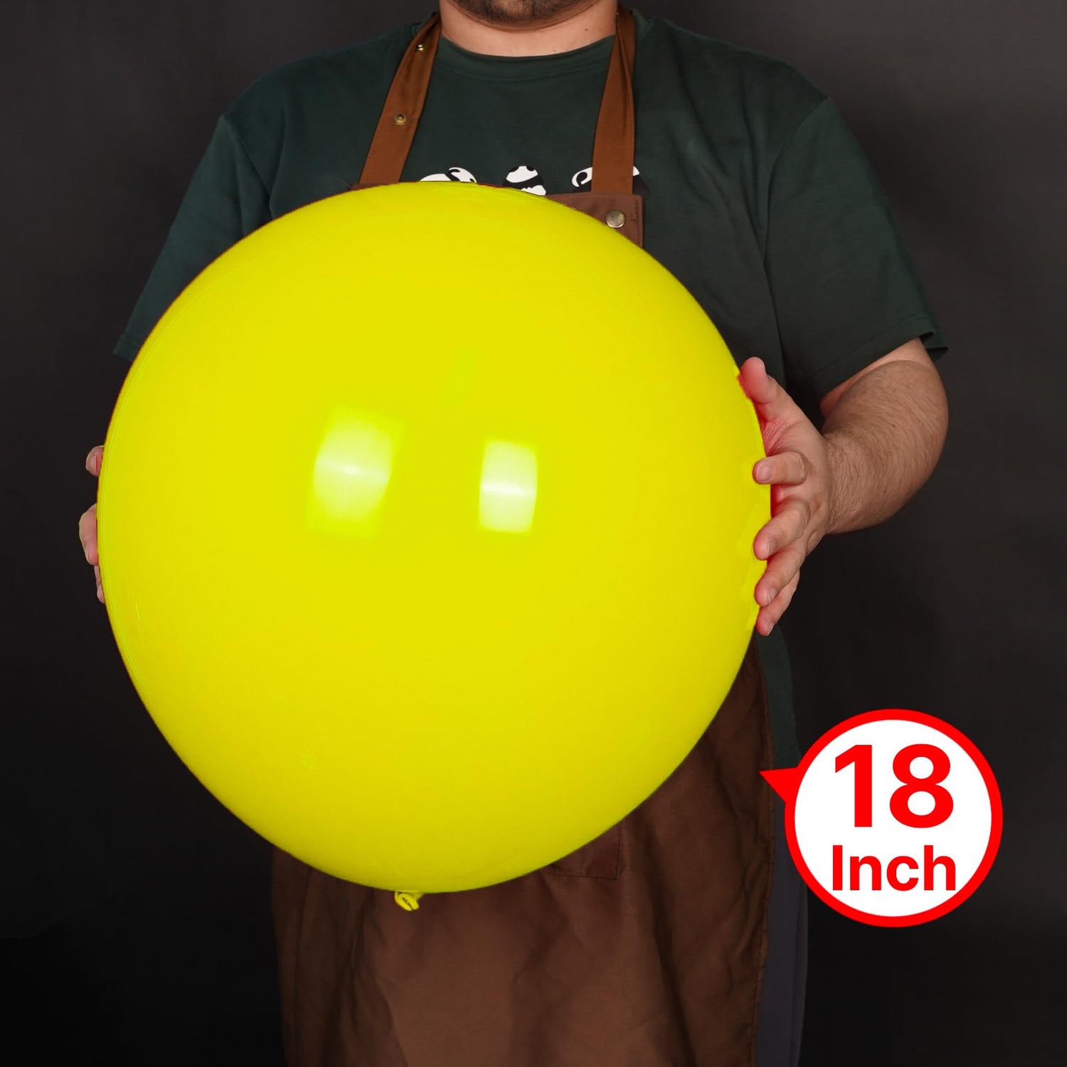 Yellow-Y55 Balloons 20pcs (18 inch)