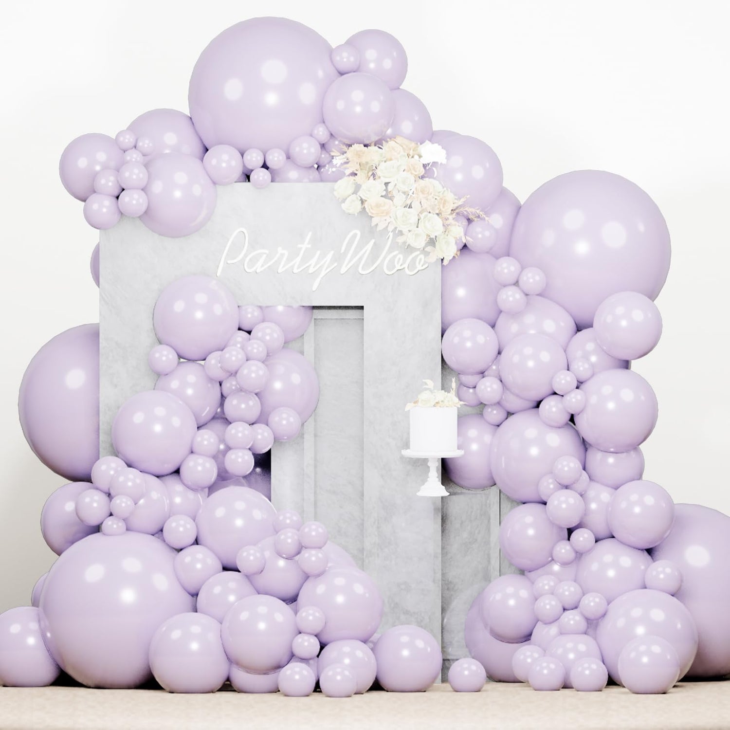 Purple-Z32 Balloons Arch Kit Garland 140pcs (5/10/12/18 inch)