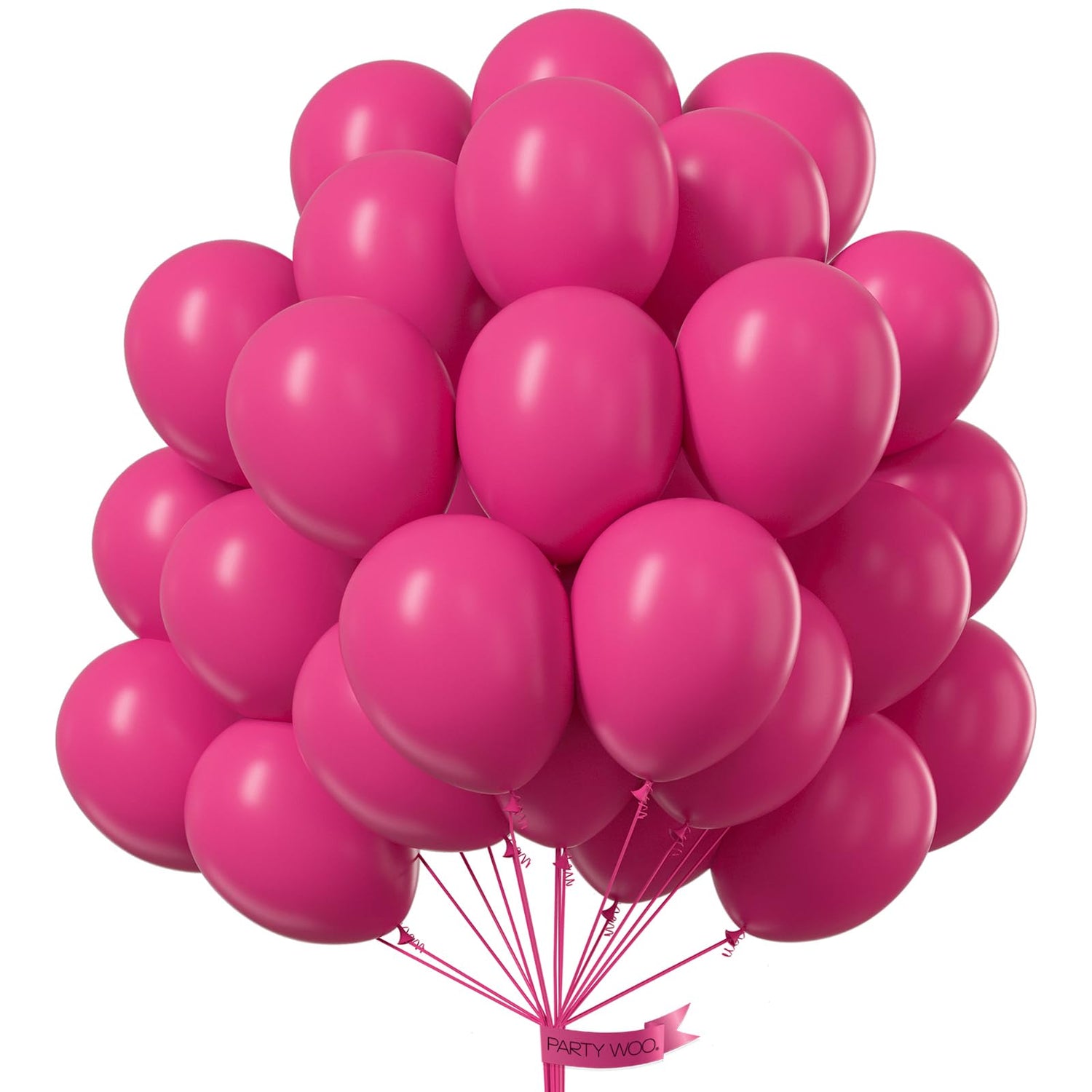 Pink-Y12 Balloons 50pcs (12 inch)