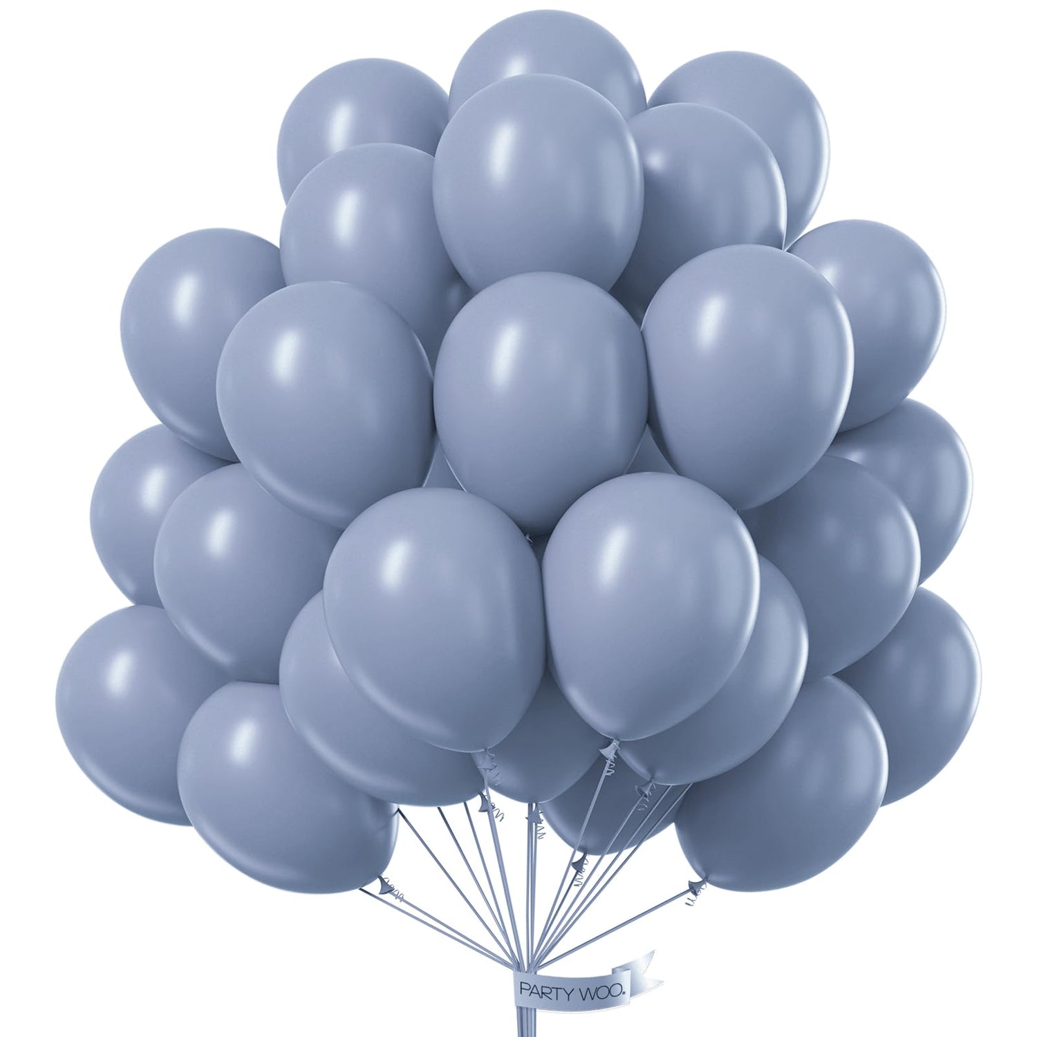Gray-F16 Balloons 50pcs (12 inch)