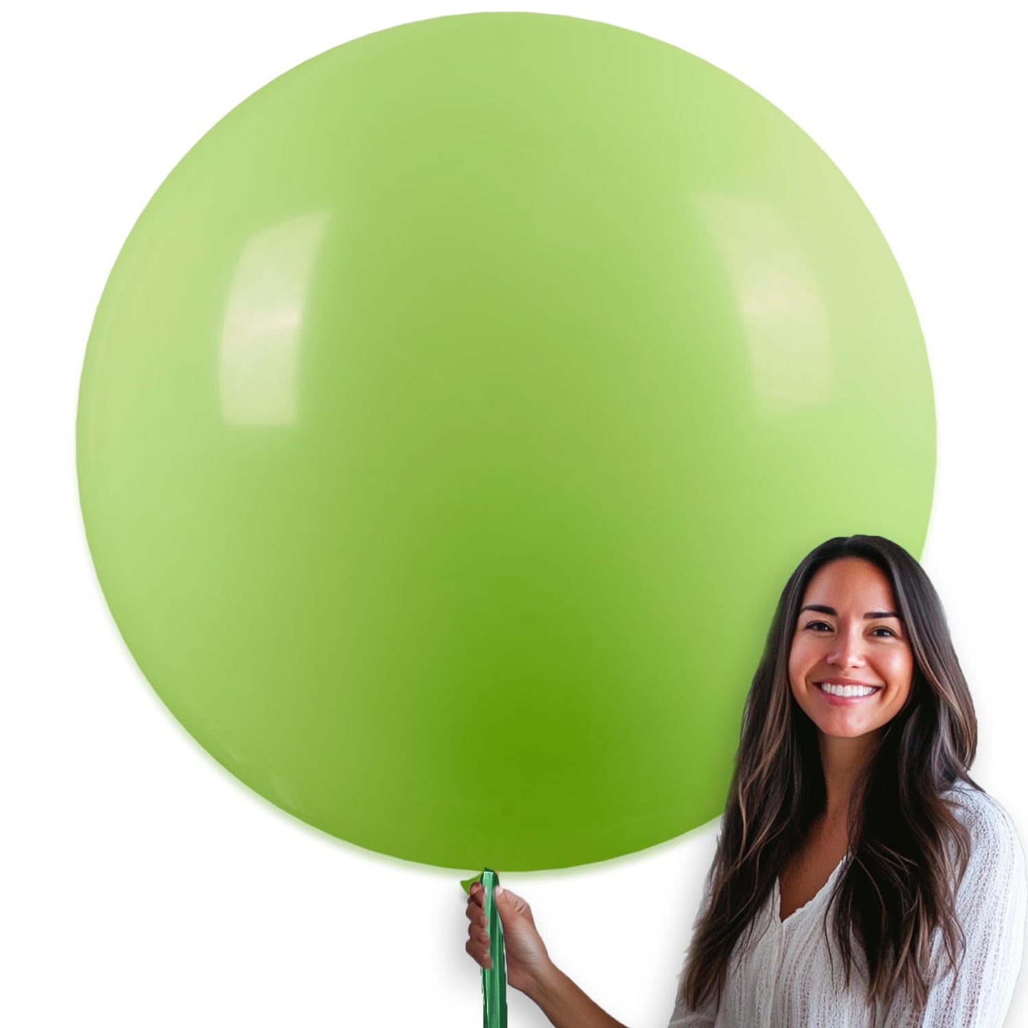Green-Y6 Balloons 4pcs (36 inch)