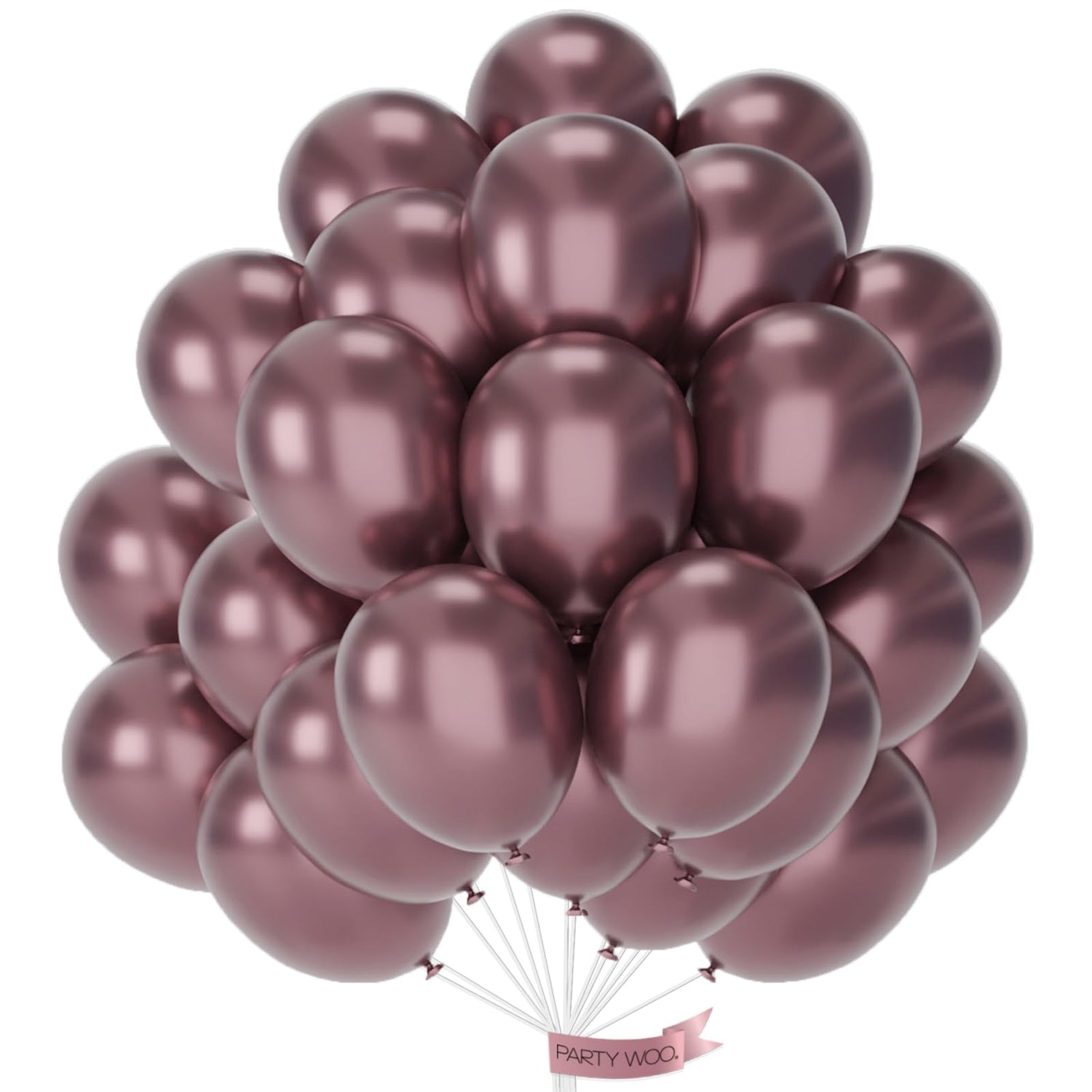 Brown-G133 Metallic Balloons 50pcs (12 inch)