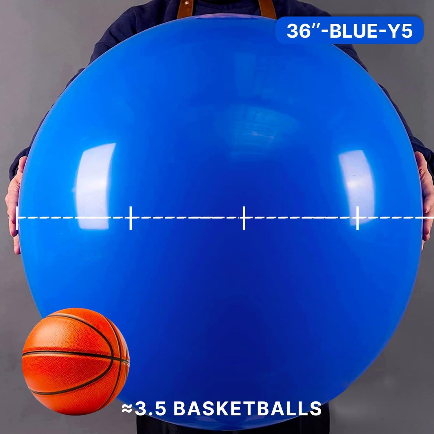 Blue-Y59 Balloons 4pcs (36 inch)