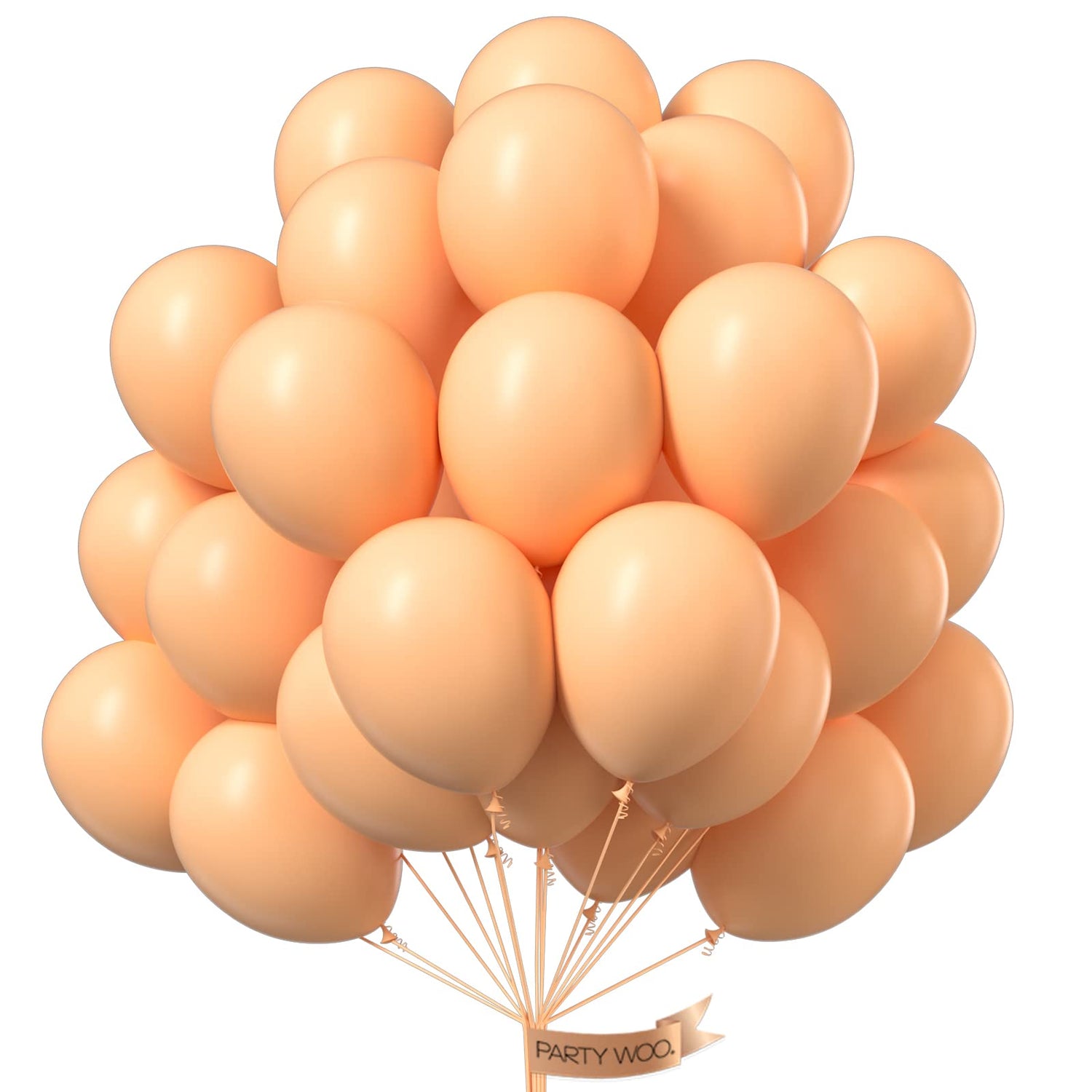 Peach-Q12 Balloons 50pcs (10 inch)