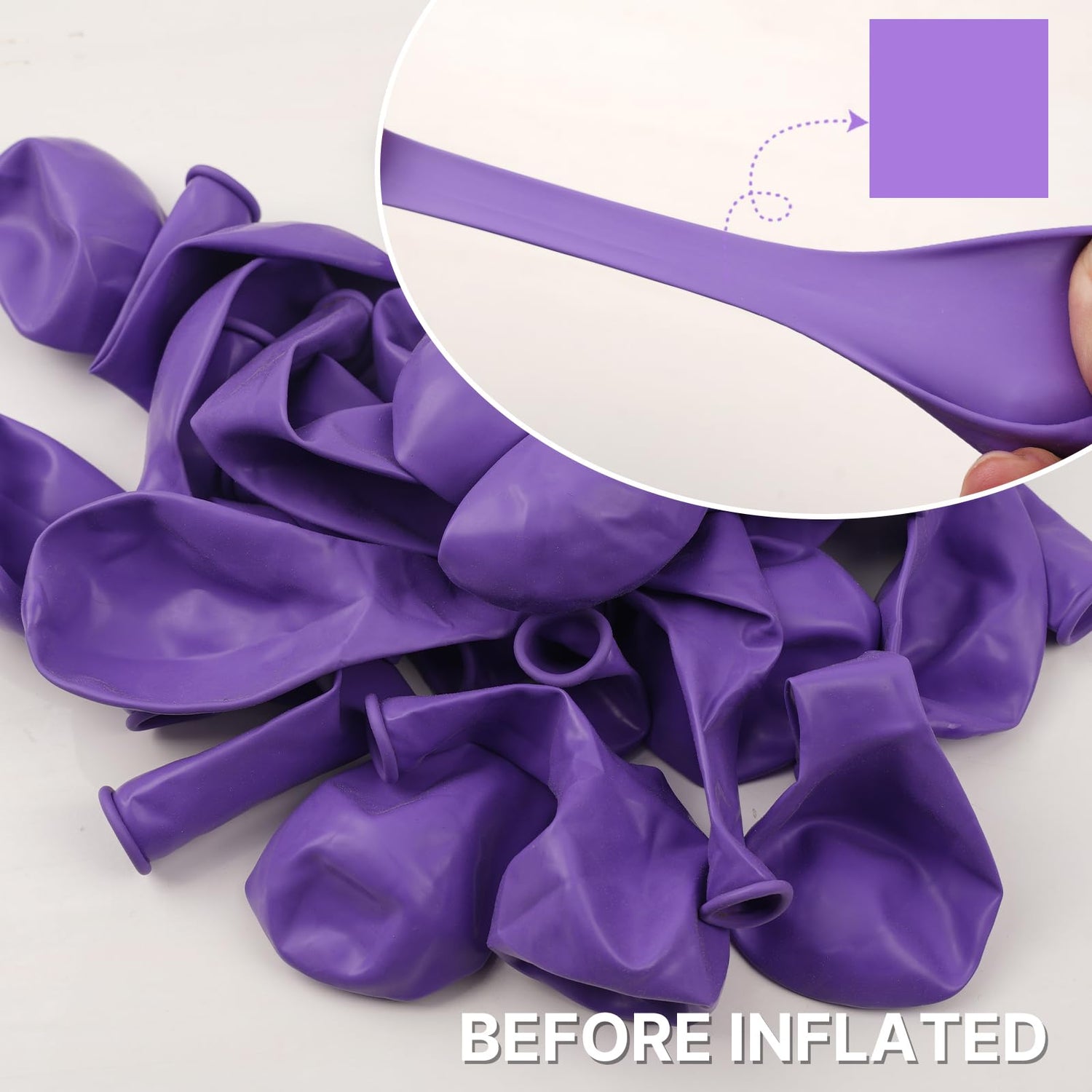 Purple-Y15 Balloons Arch Kit Garland 100pcs (5/10/12/18/36 inch)