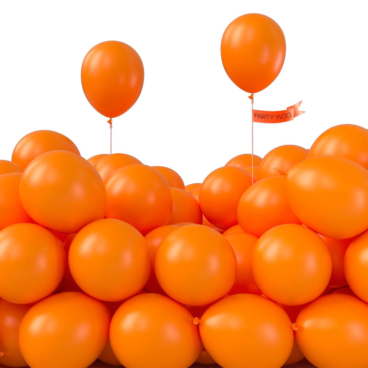 Orange-Y9 Balloons 50pcs (5 inch)