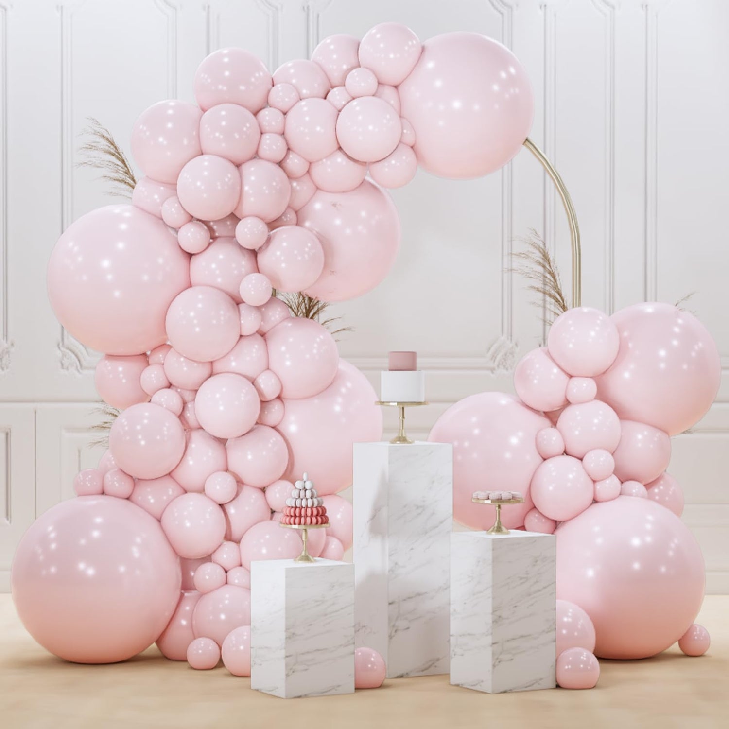 Orange-Q01 Balloons Arch Kit Garland 100pcs (5/10/12/18 inch)