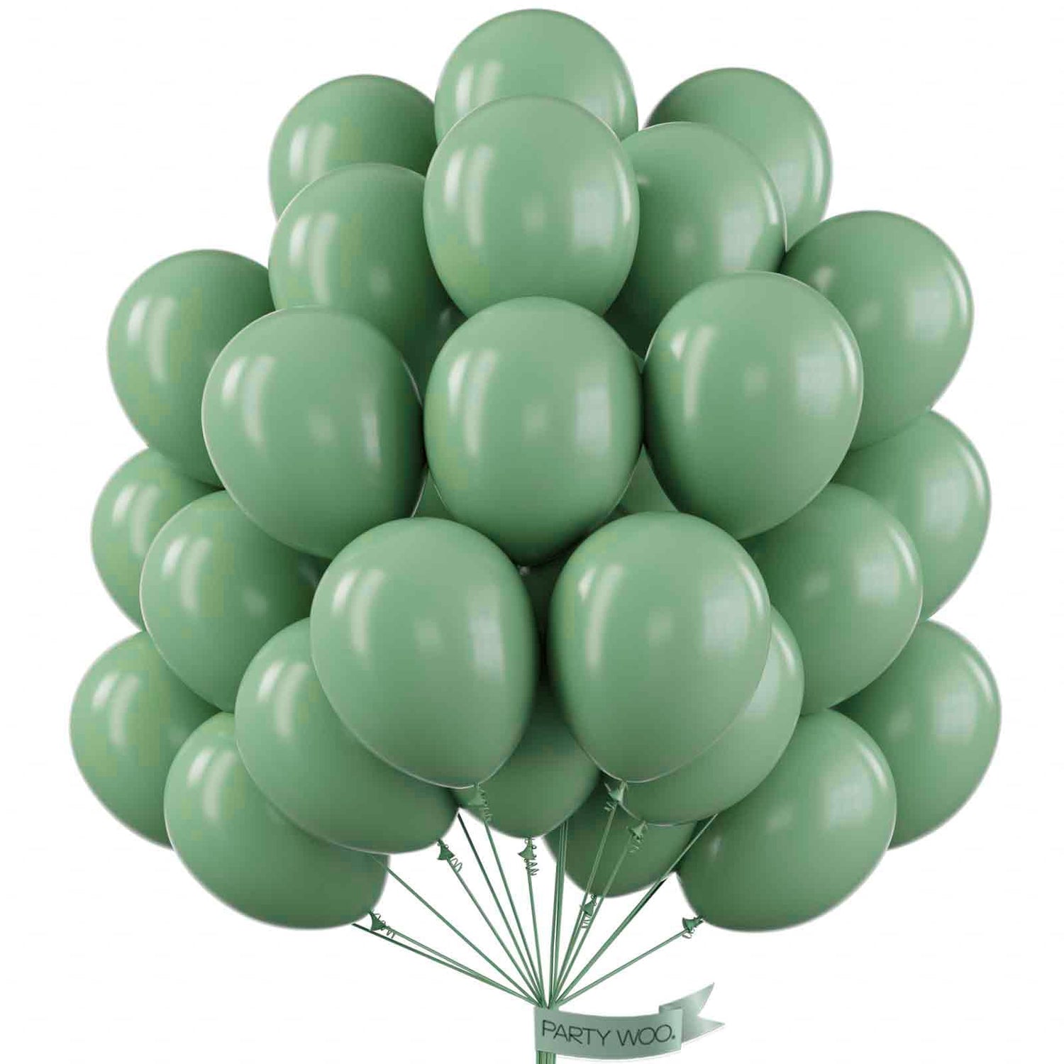 Green-F03 Balloons 50pcs (12 inch)