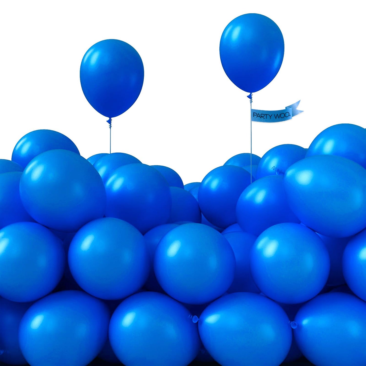 Blue-Y5 Balloons 100pcs (5 inch)