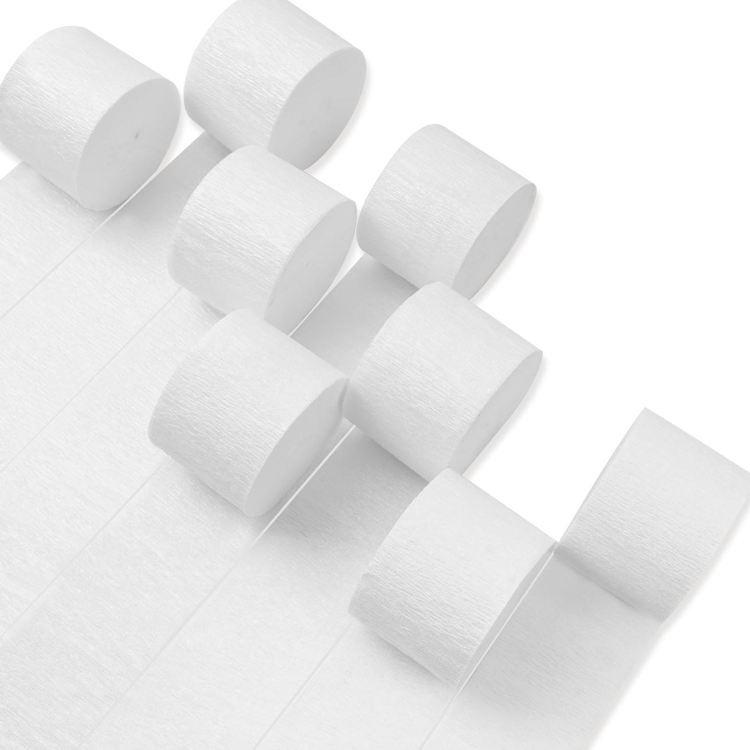 White-521 Crepe Paper 8pcs
