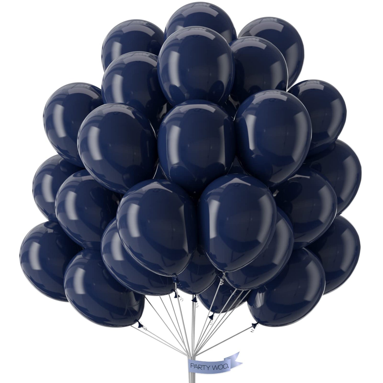 Blue-Y72 Balloons 50pcs (12 inch)