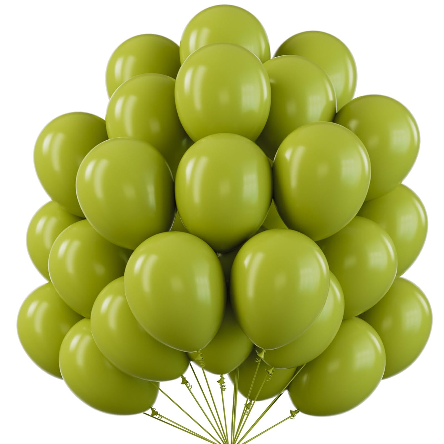 Green-F06 Balloons 50pcs (12 inch)