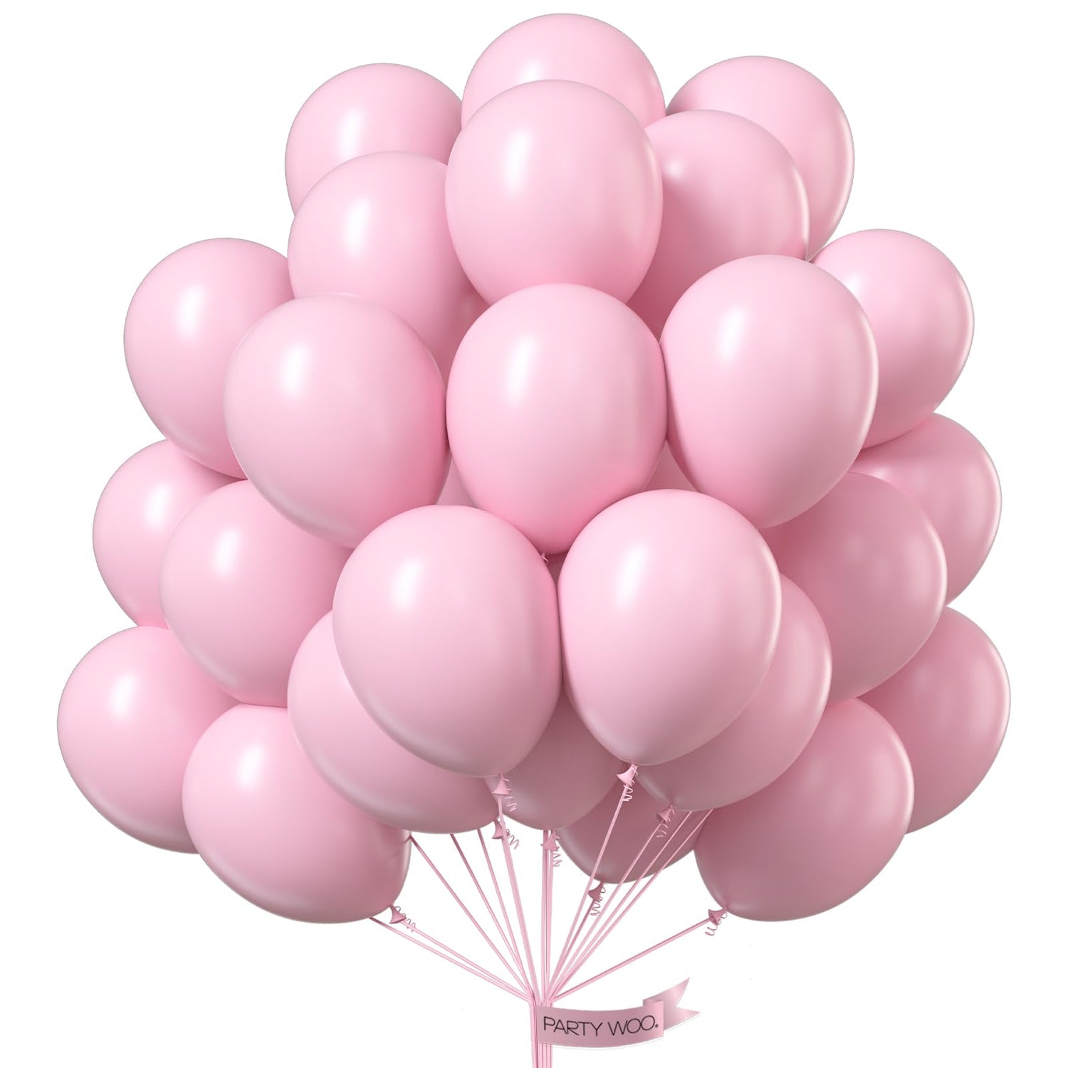 Pink-Q05 Balloons 100pcs (10 inch)