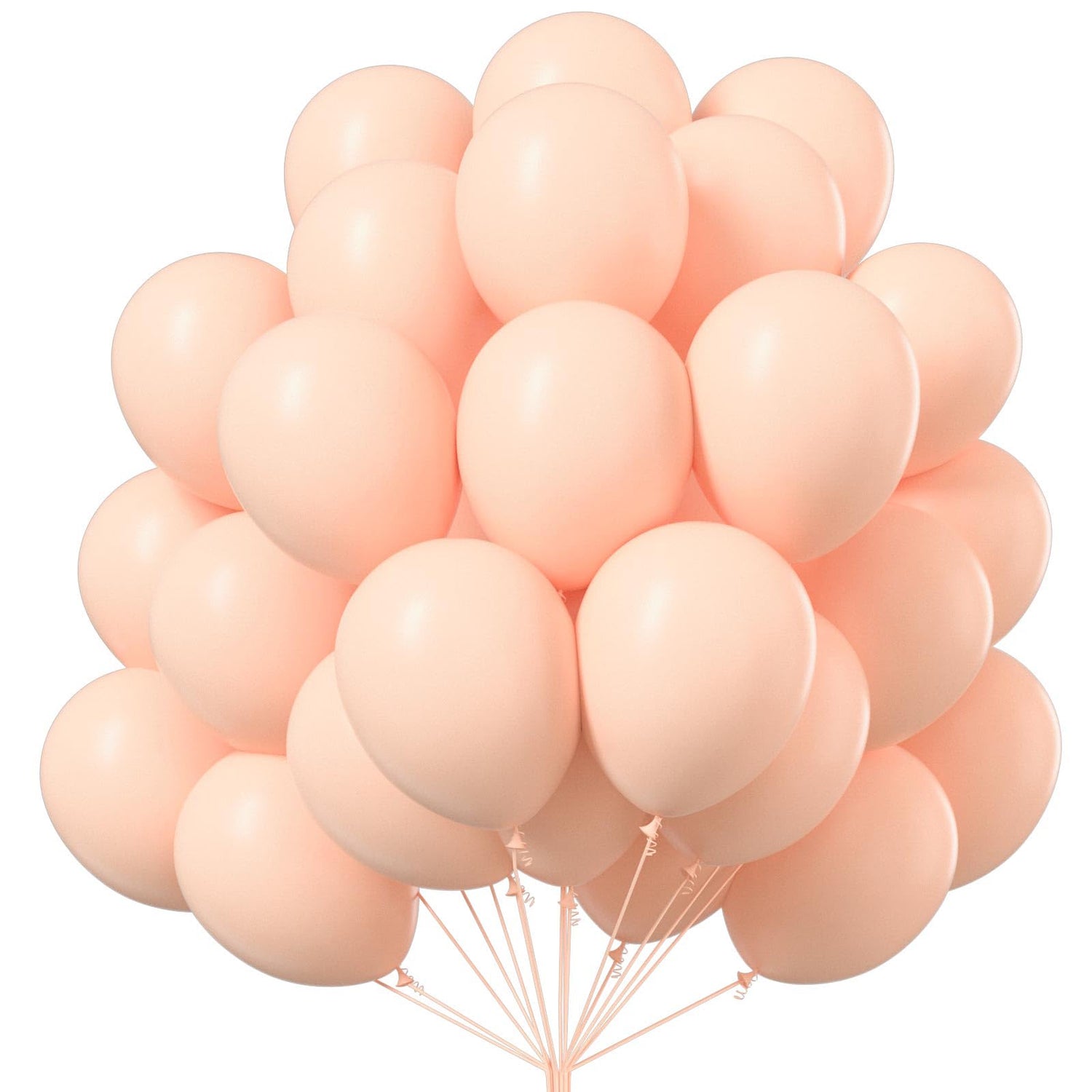 Orange-Q02 Balloons 50pcs (12 inch)