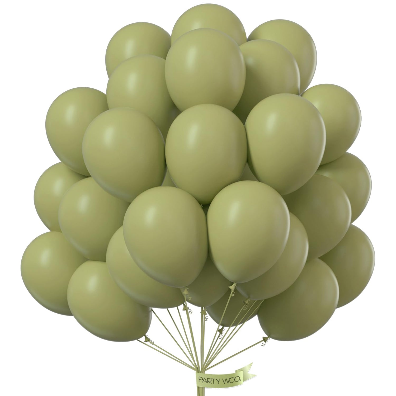 Green-F11 Balloons 100pcs (12 inch)