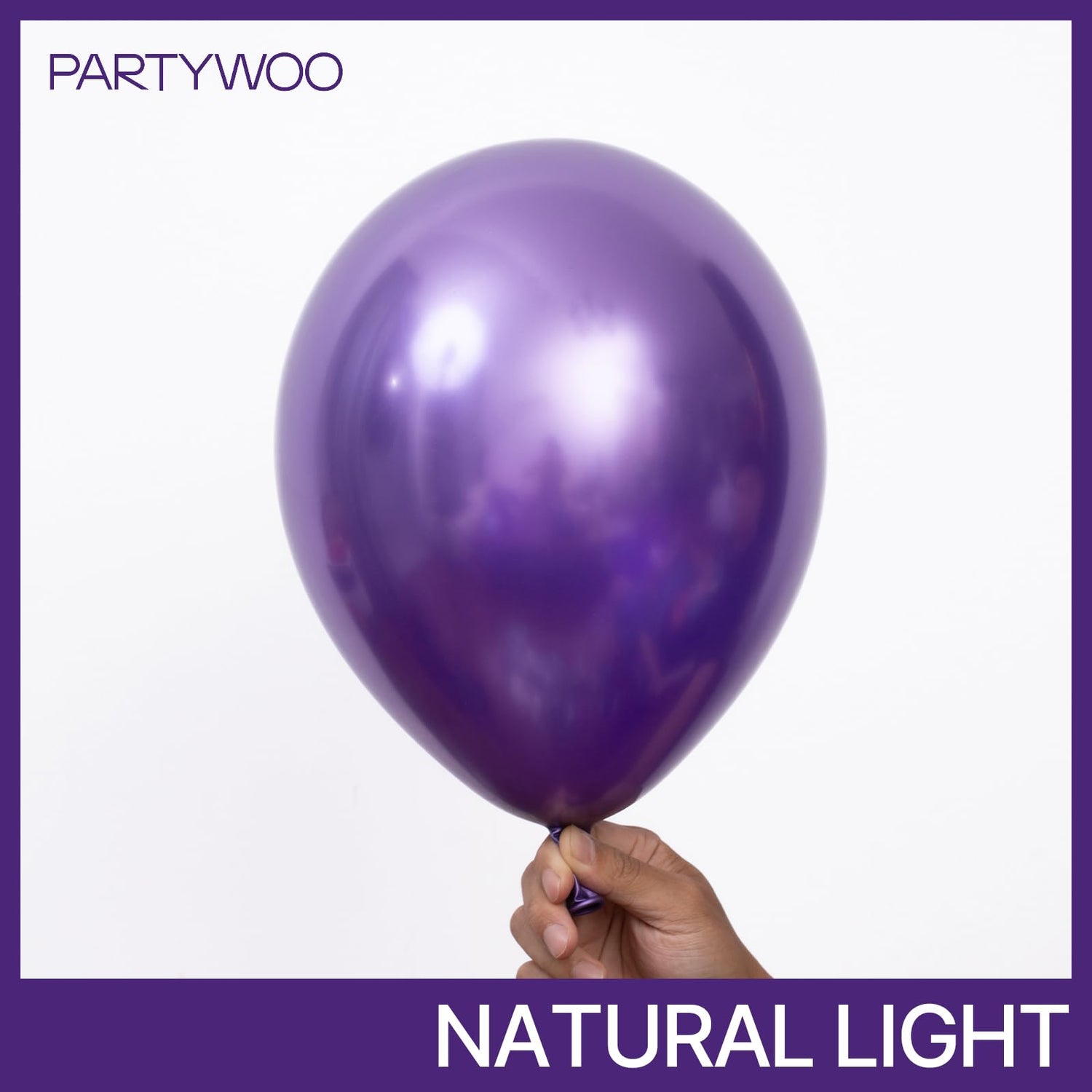 Purple-G105 Metallic Balloons Arch Kit Garland 140pcs (5/10/12/18 inch)