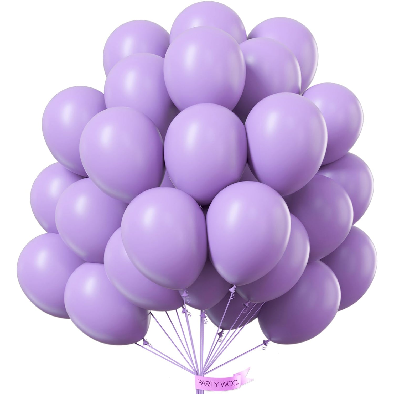 Macaron Purple-Q10 Balloons 101pcs (12 inch)