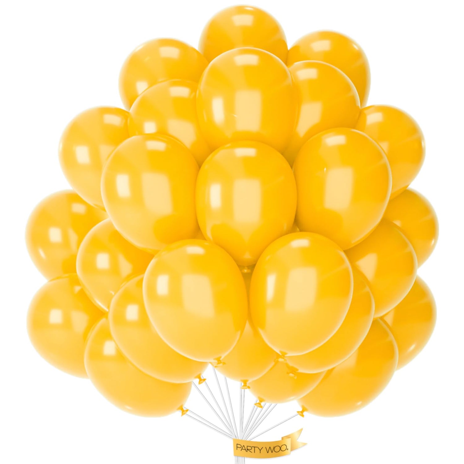 Yellow-Y10 Balloons 50pcs (12 inch)