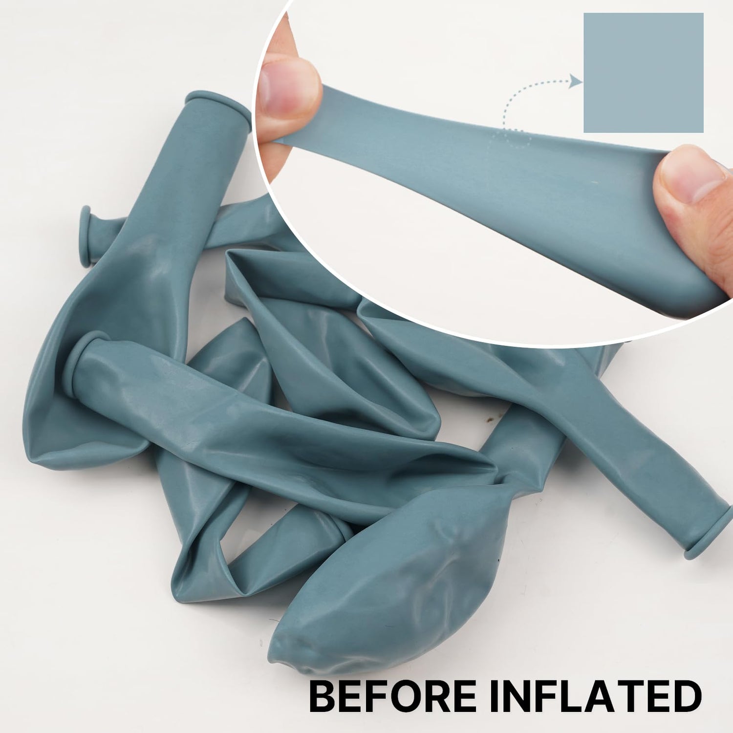 Blue-F28 Balloons 50pcs (12 inch)