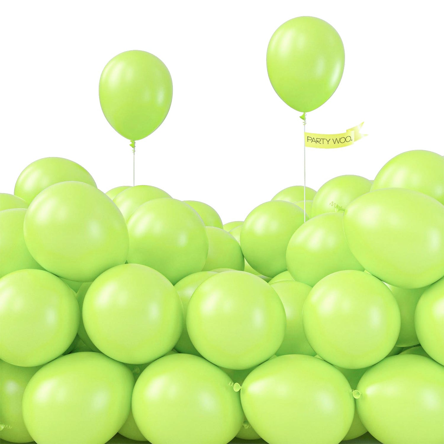 Green-Y6 Balloons 50pcs (5 inch)