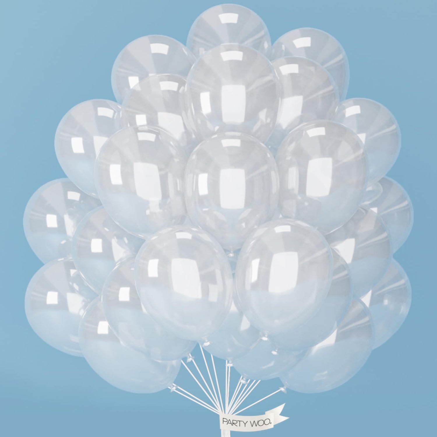 Transparent-Y2 Balloons 101pcs (12 inch)