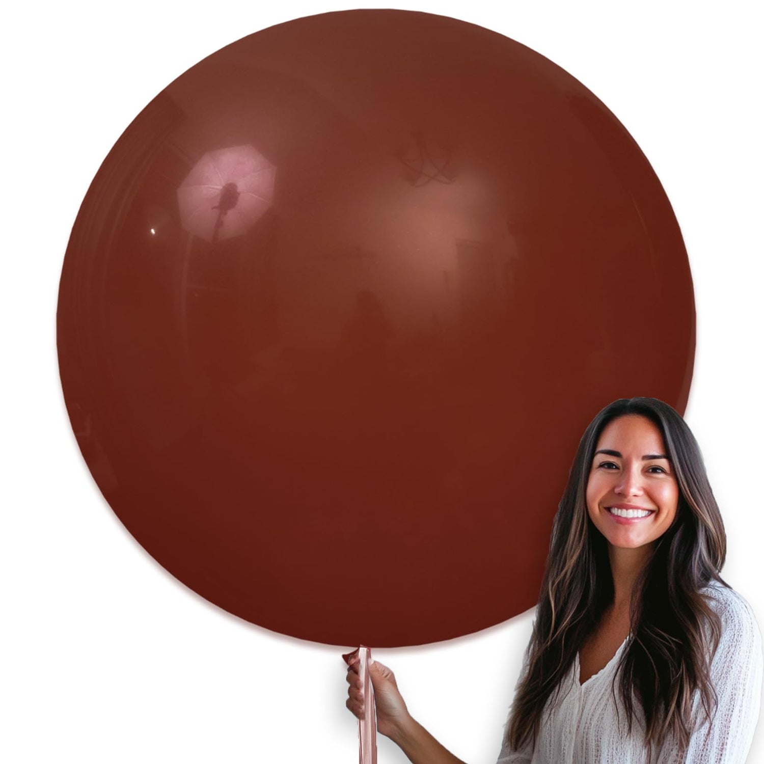 Brown-F08 Balloons 4pcs (36 inch)