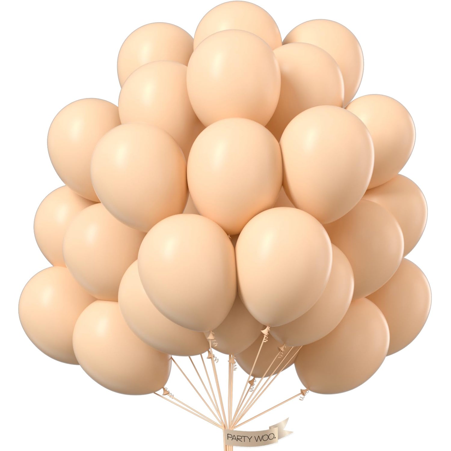 Brown-F05 Balloons 101pcs (12 inch)
