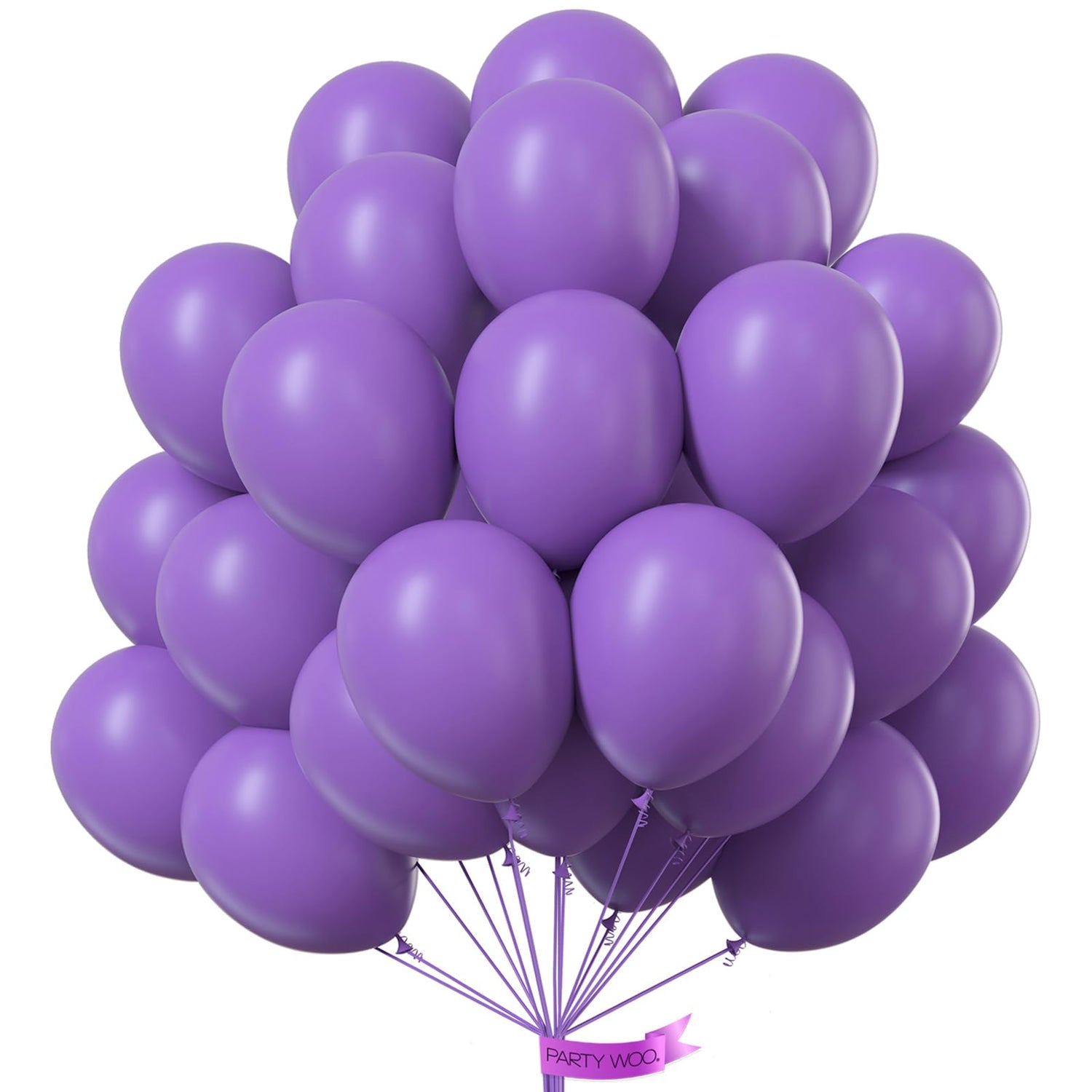 Purple-Y15 Balloons 101pcs (12 inch)