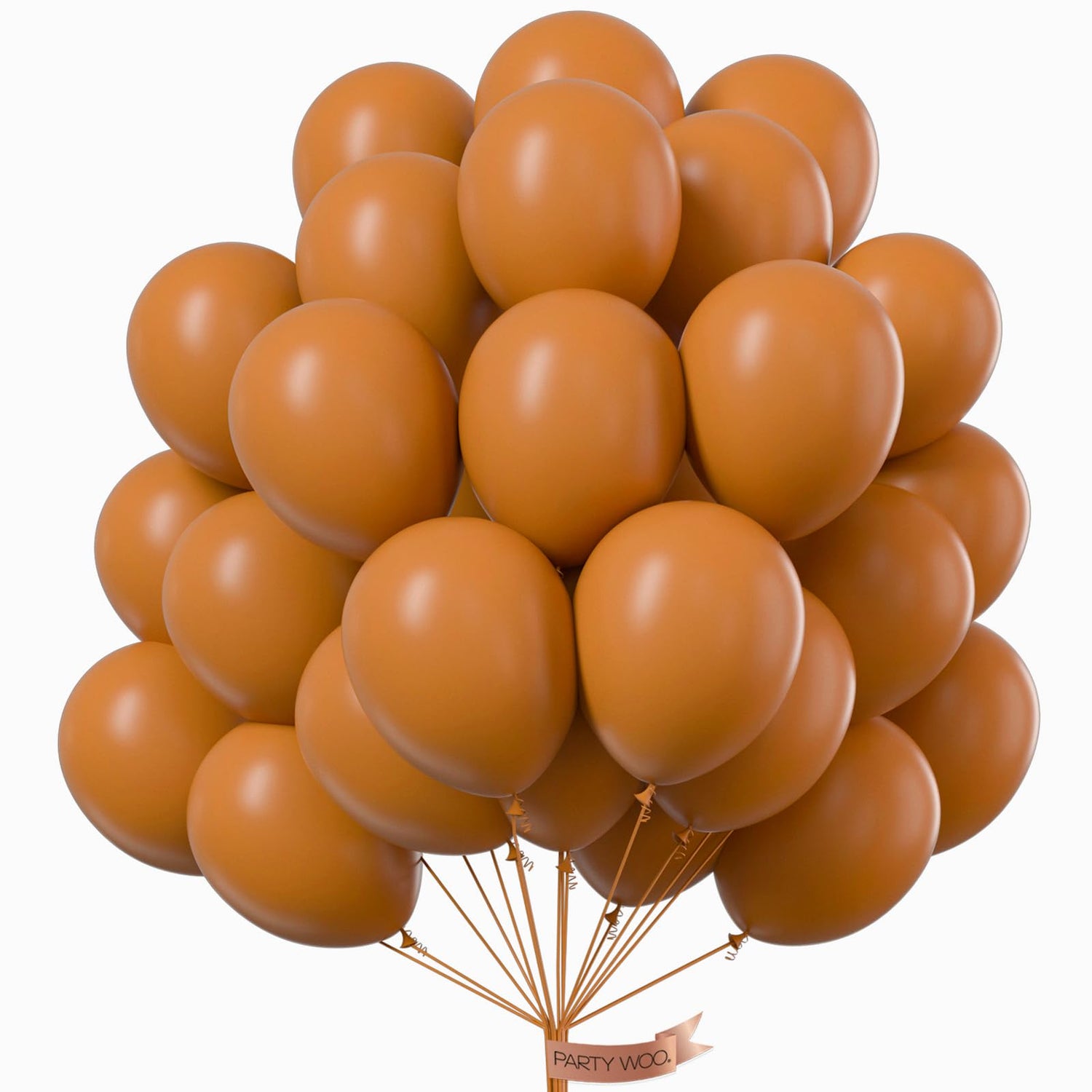 Brown-F10 Balloons 101pcs (12 inch)