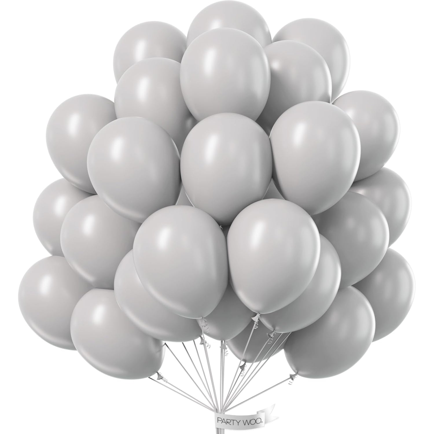 Gray-Y71 Balloons 50pcs (12 inch)
