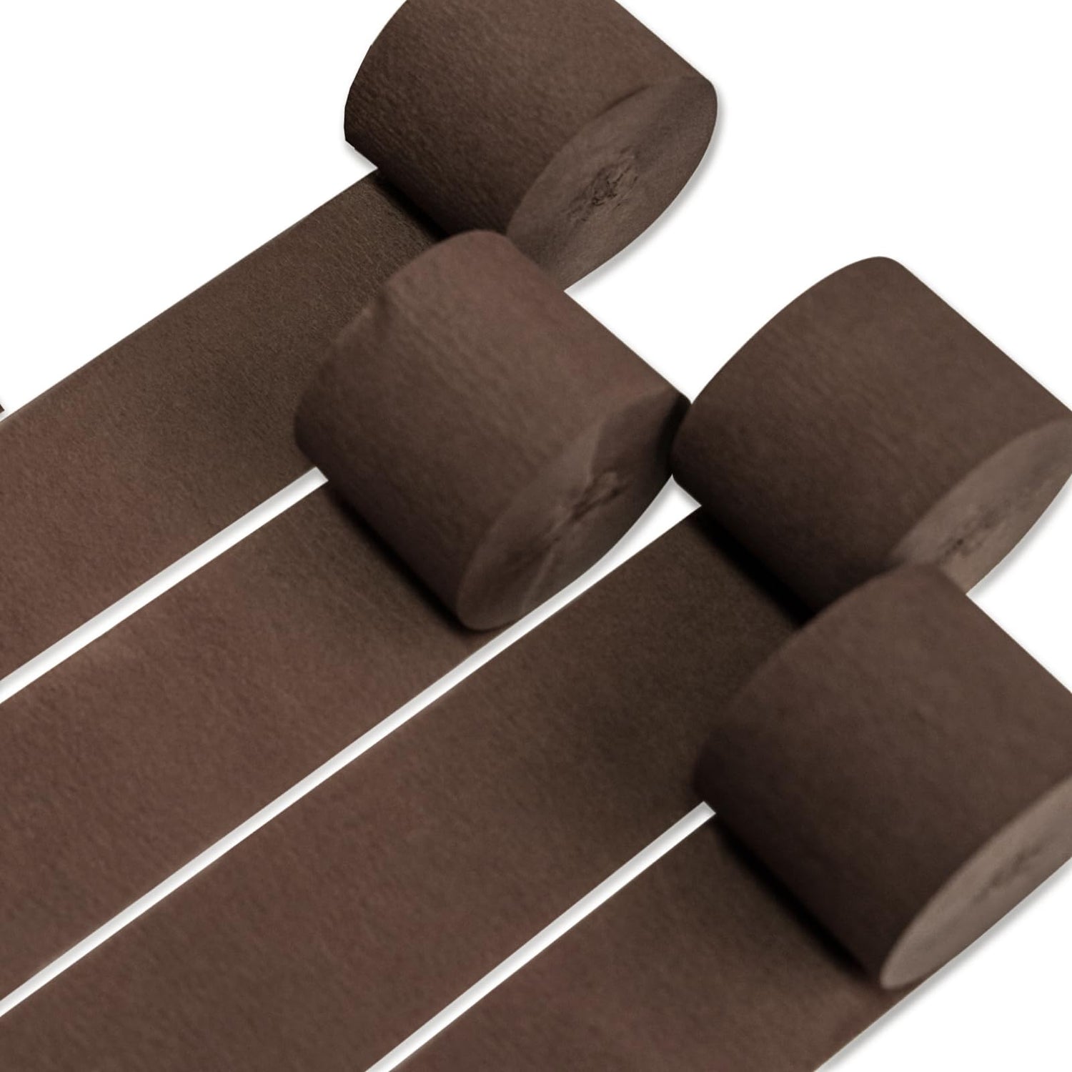 Brown Crepe Paper 4pcs