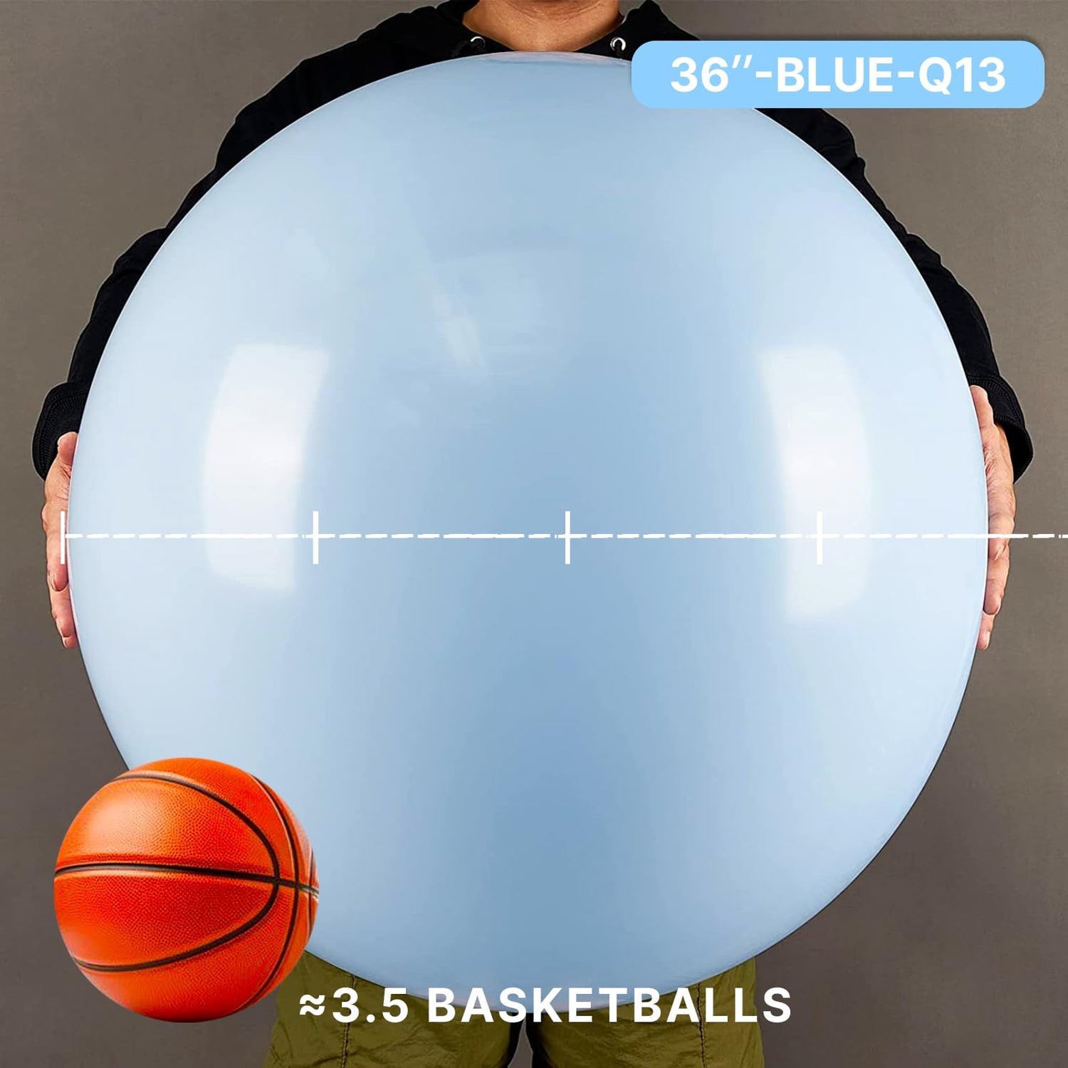 Blue-Q13 Balloons 4pcs (36 inch)
