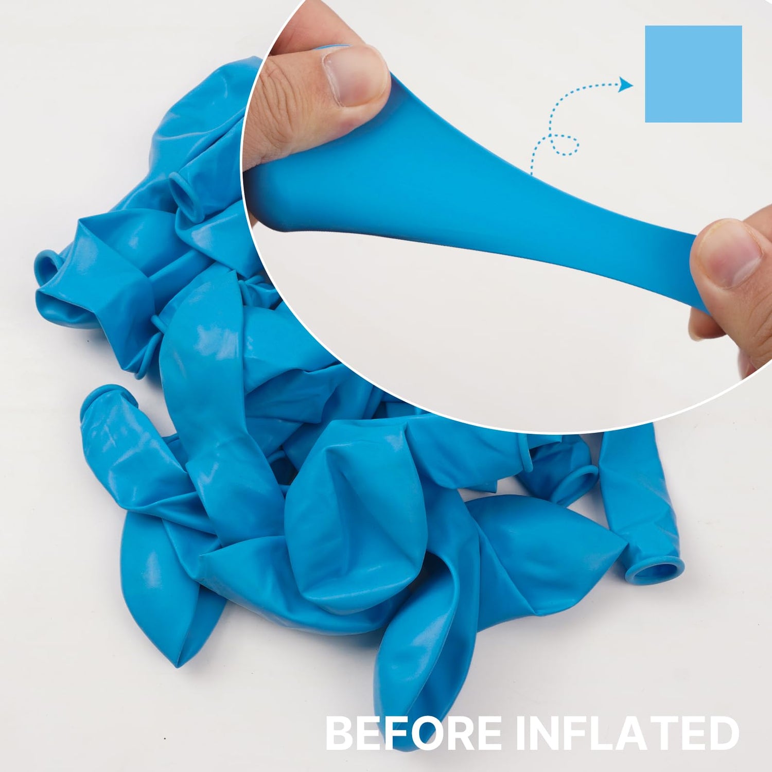 Blue-Y20 Balloons 50pcs (12 inch)