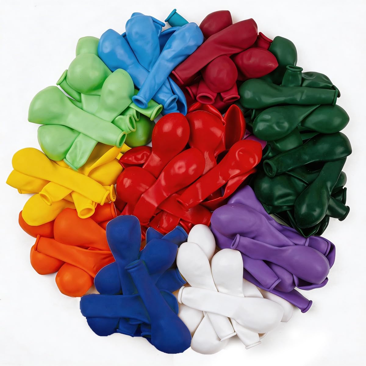 Multicolored Balloons 50pcs (5 inch)