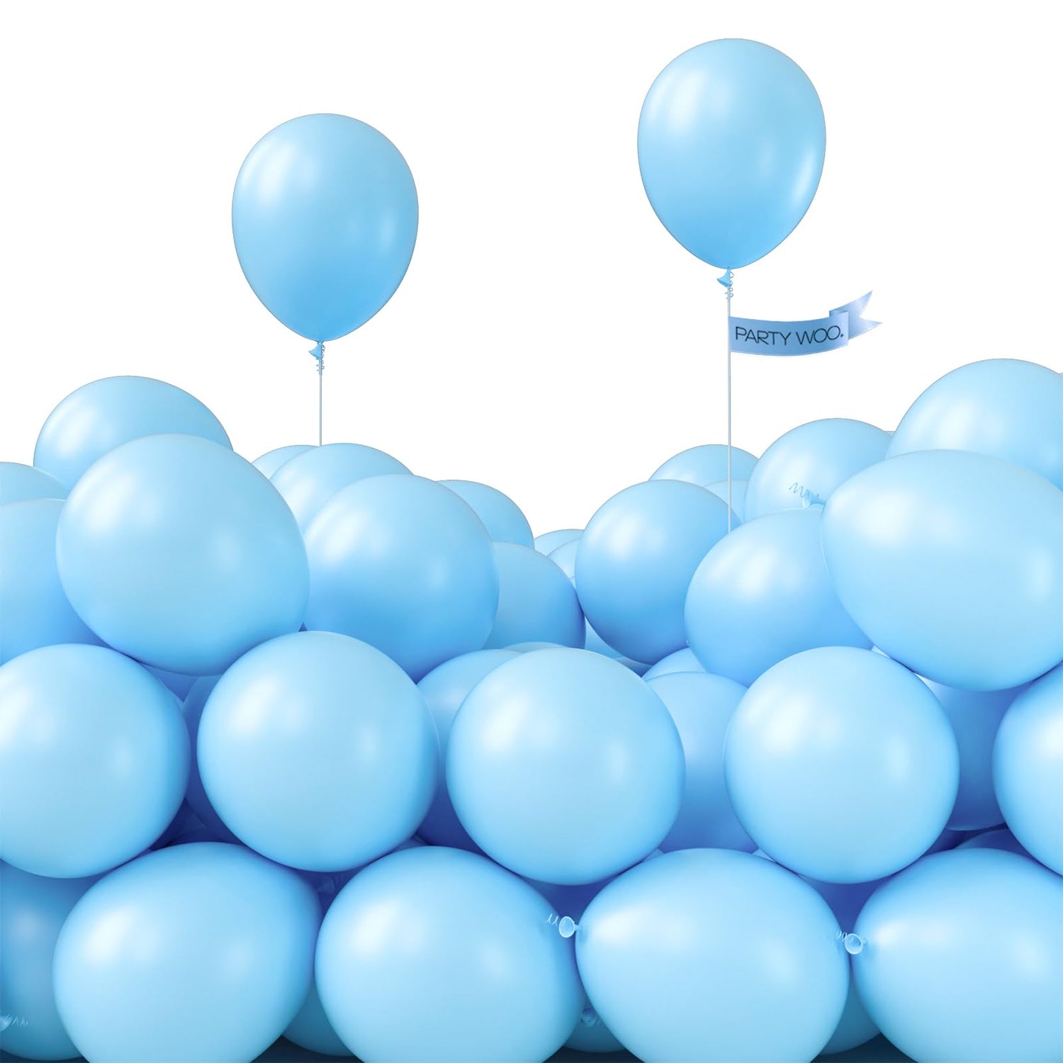 Blue-Y4 Balloons 50pcs (5 inch)
